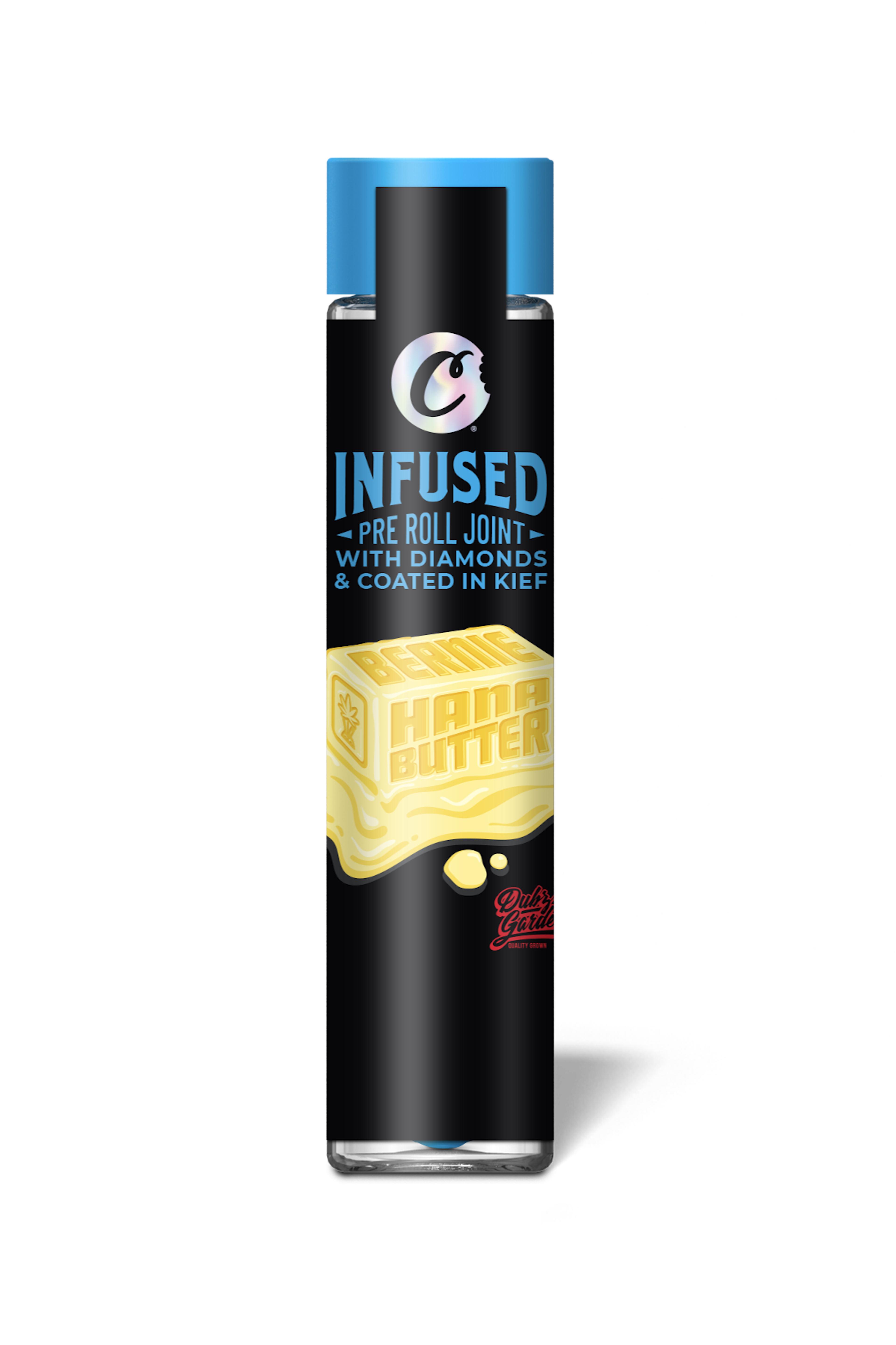 Cookies - BernieHana Butter - THC - Infused - Joint - Preroll - Glass Tube - 1g - CA