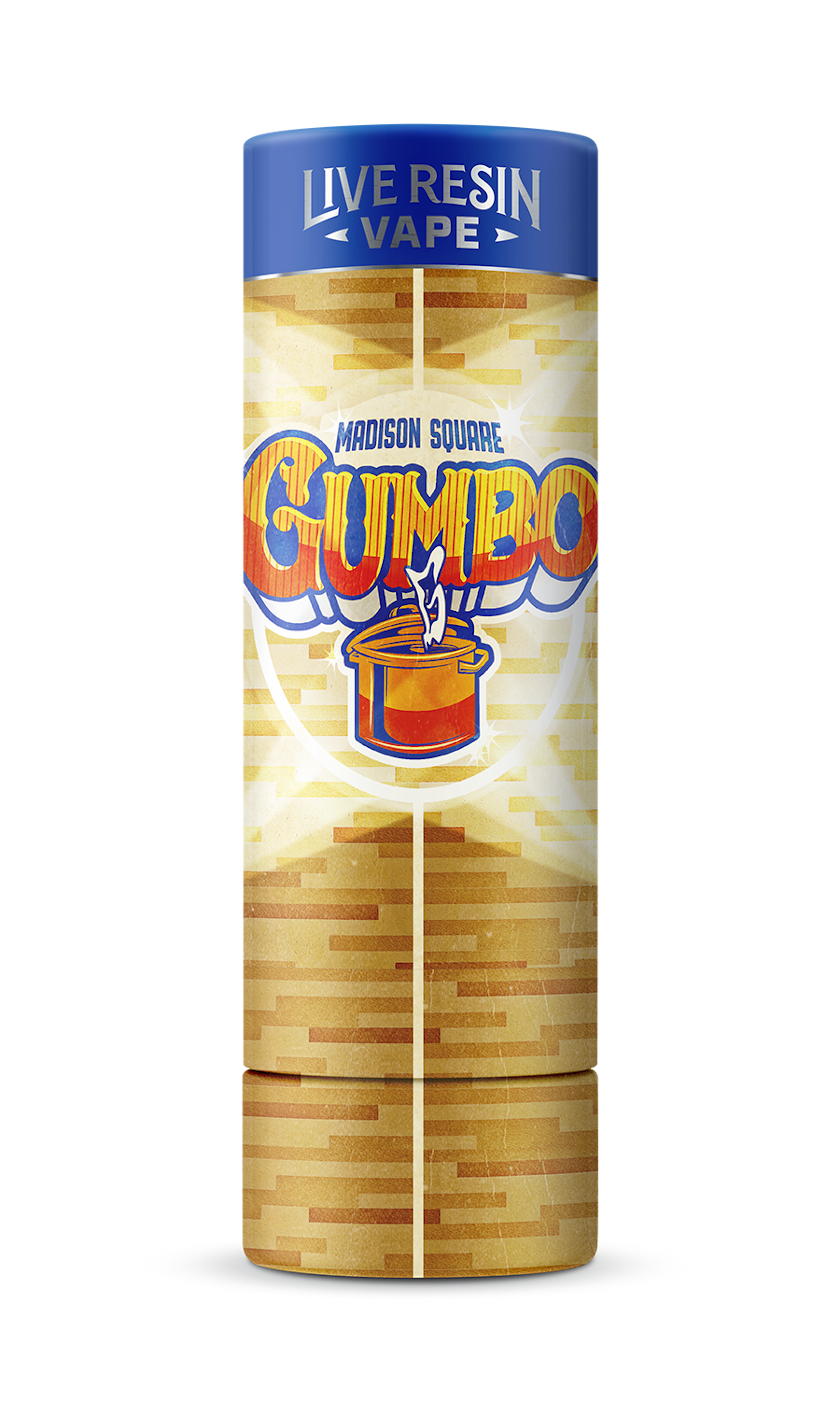 Gumbo - Madison Square Gumbo - THC - Live Resin - Cartridge - Vape - 0.5g - CA