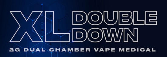 xl double down 2g chamber vape medicinal