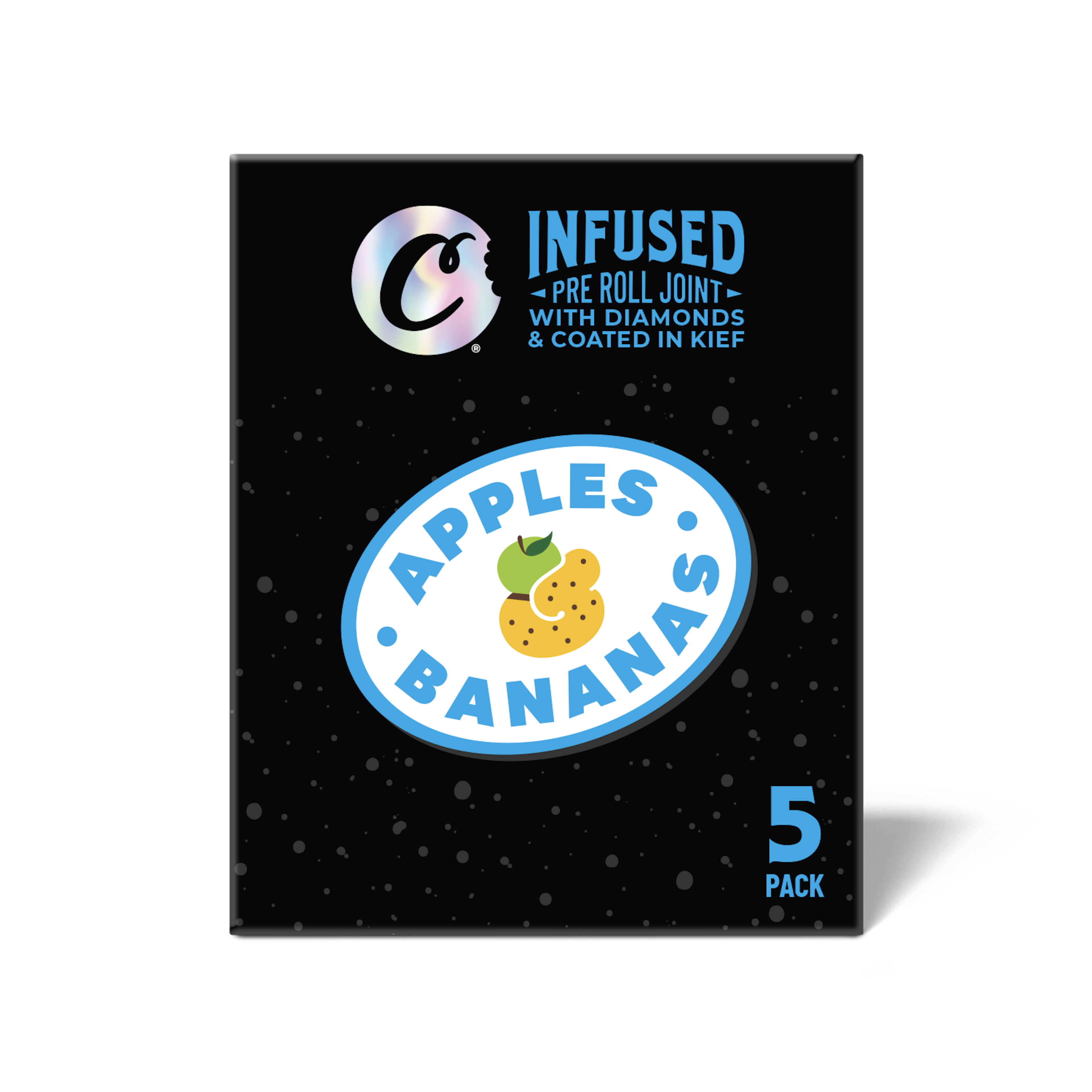 Cookies - Apples & Bananas - THC - Infused - Joint - Preroll - 5pk - Glass Tube - Carton - 2.5g - CA