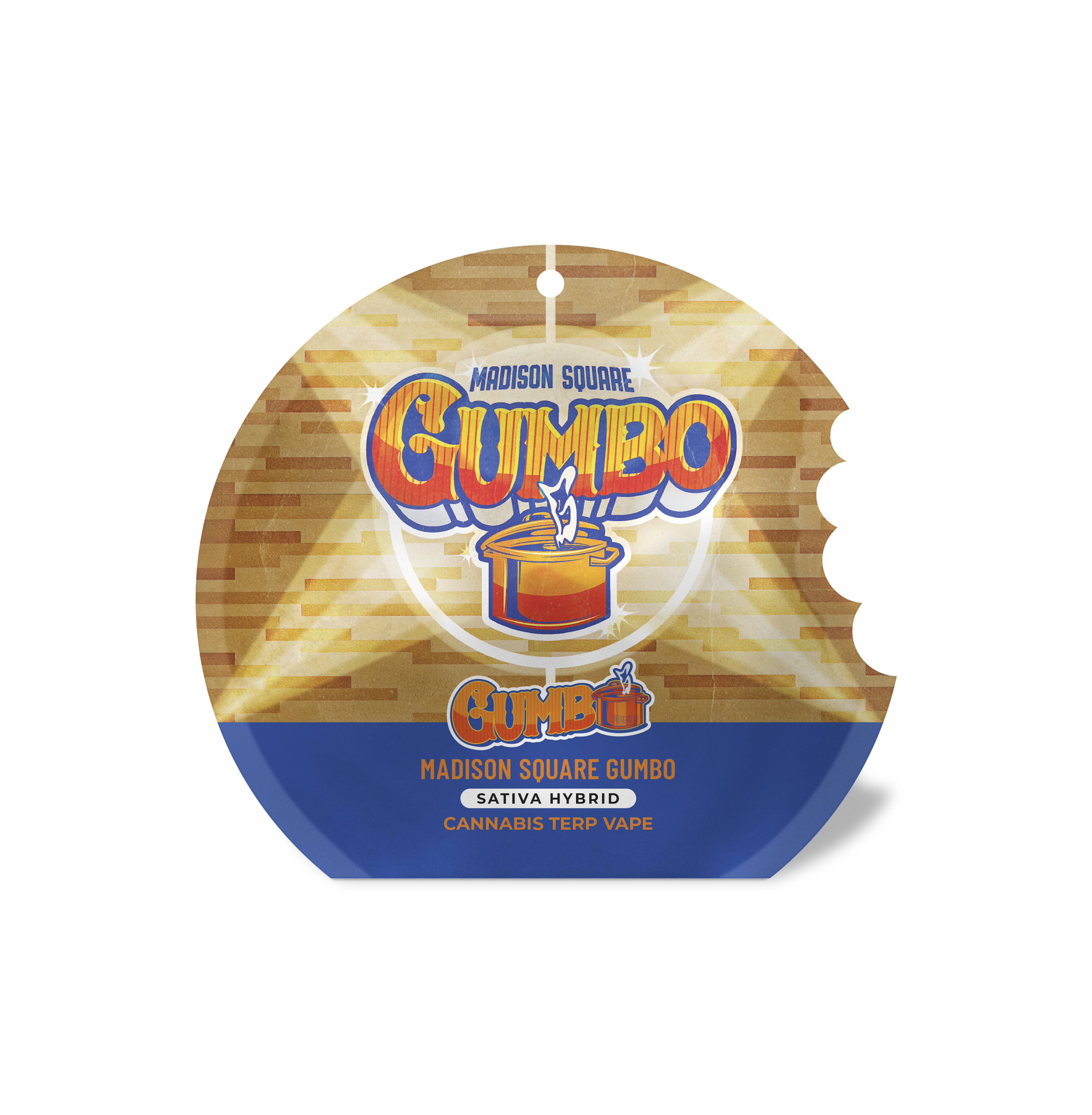Gumbo - Madison Square Gumbo - THC - Distillate - Cartridge - Vape - Cartridge - Tray - Pouch  - 1g - CA