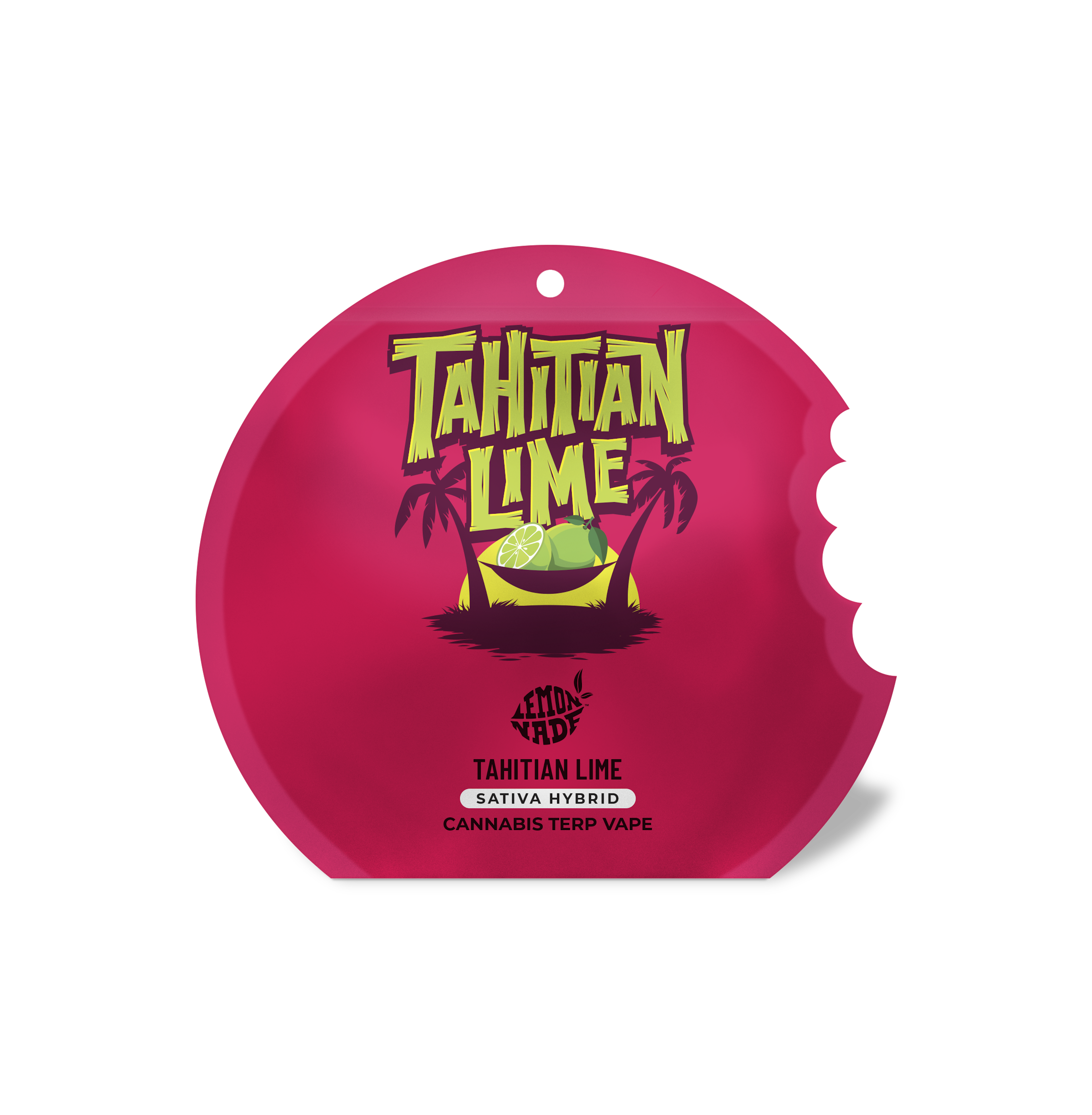 Lemonnade - Tahitian Lime - THC - Distillate - Cartridge - Vape - Cartridge - Tray - Pouch  - 1g - CA