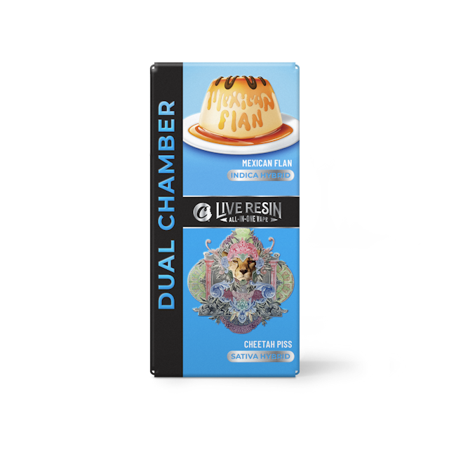 Cookies Mexican Flan / Cheetah Piss THC Live Resin Dual Chamber