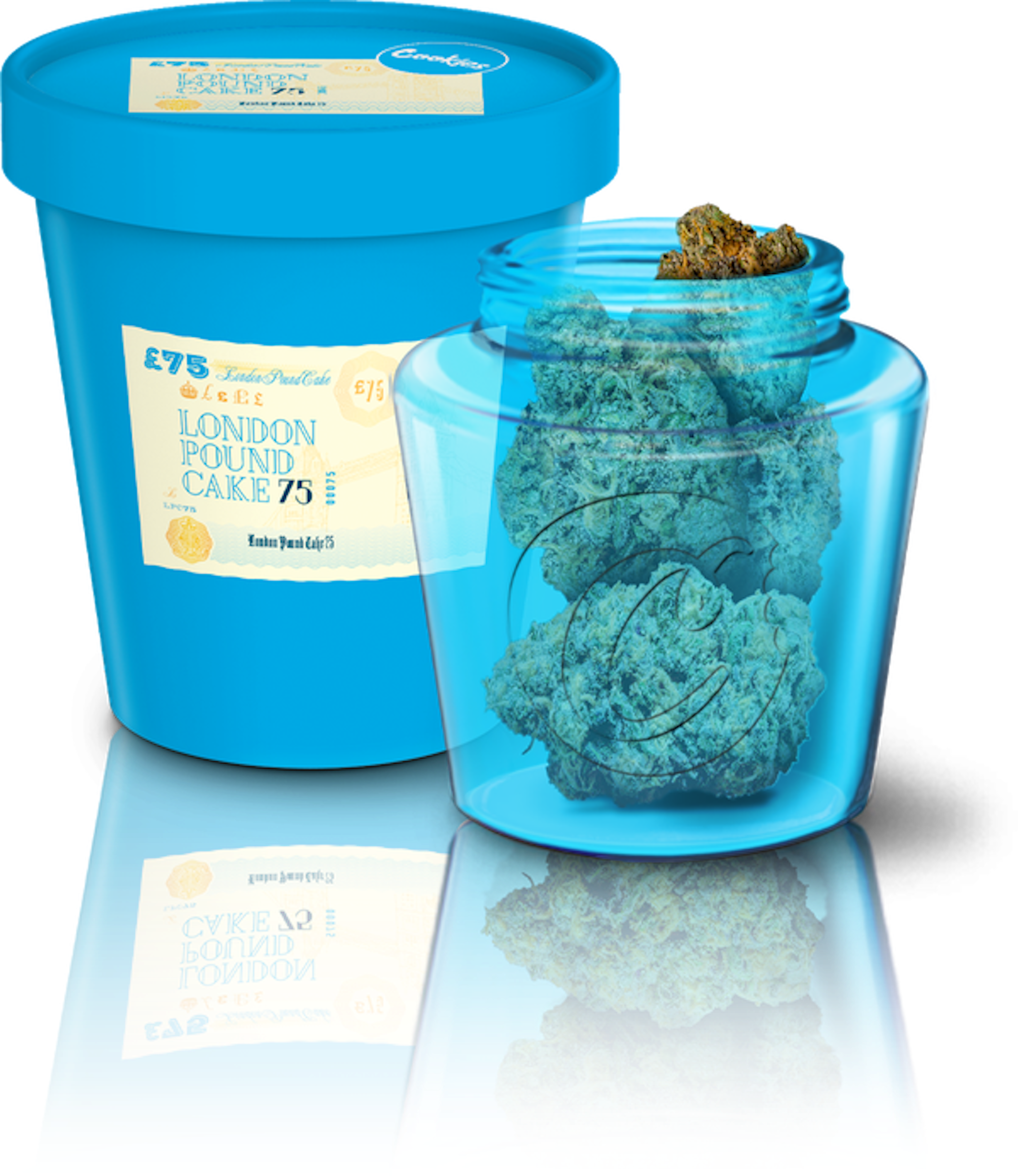 Cookies - London Pound Cake 75 - THC - Indoor - Bud - Flower - 3.5g - ON