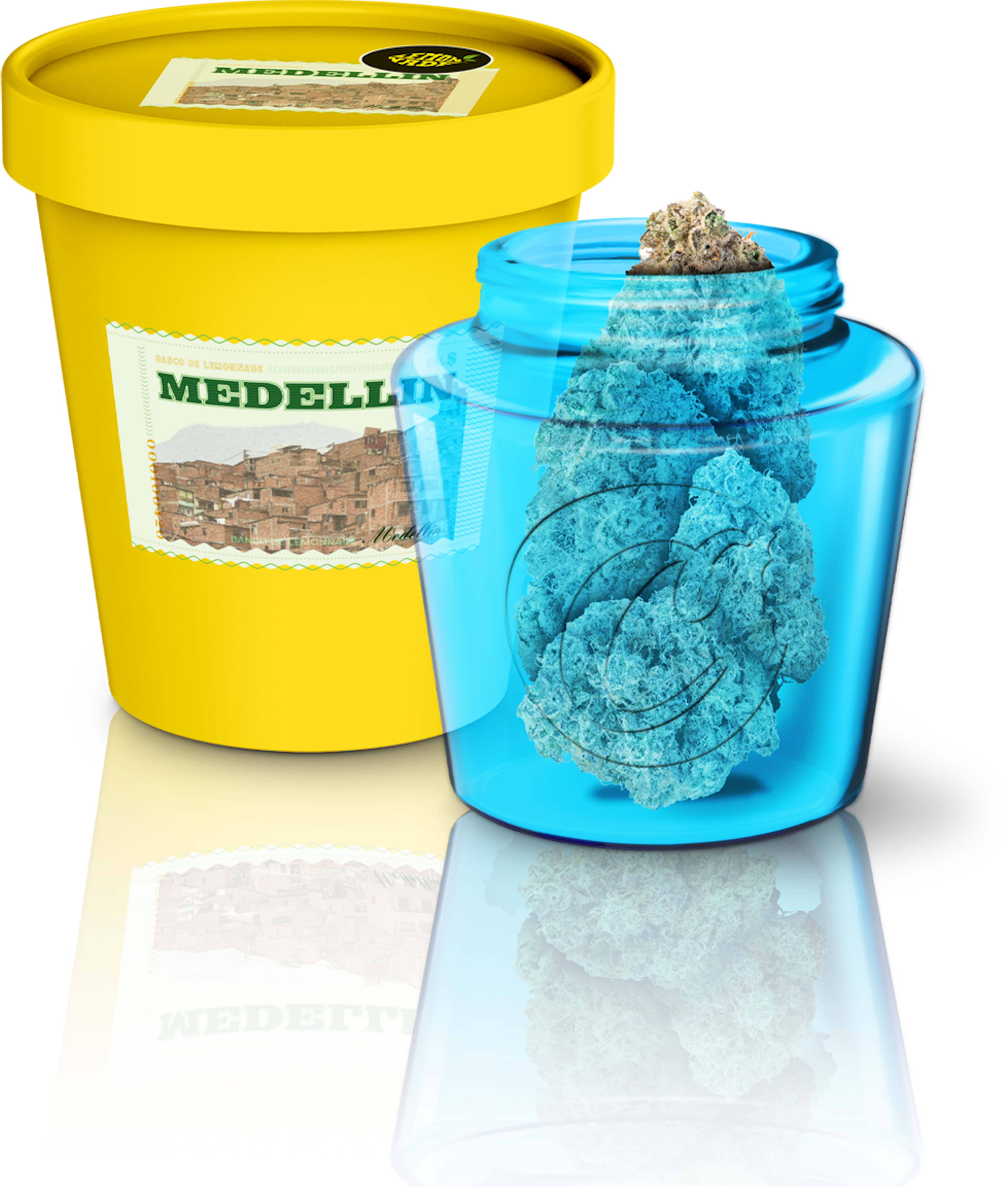 Lemonnade - Medellin - THC - Indoor - Bud - Flower - 3.5g - ON