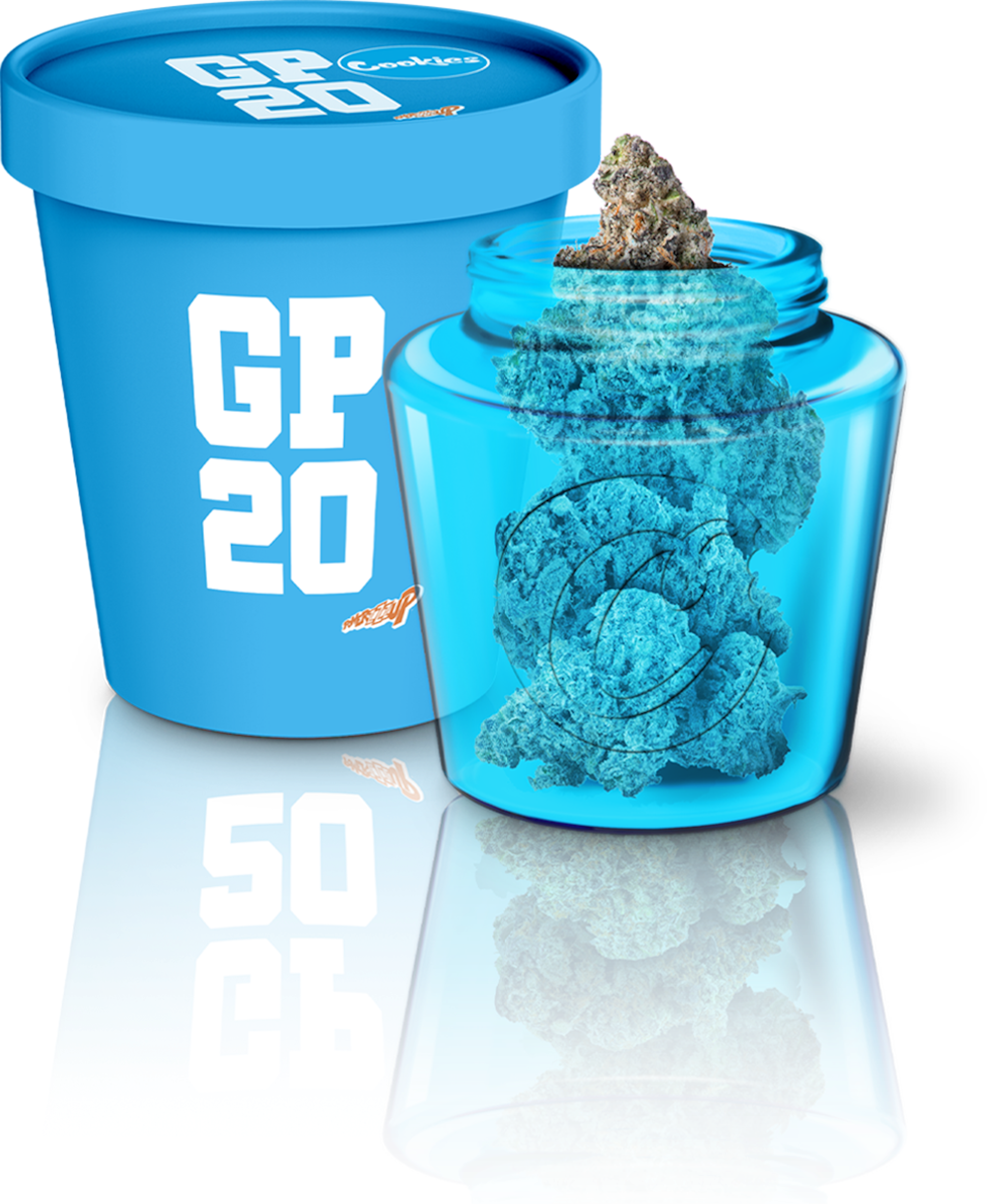 Powerzzzup - GP20 - THC - Indoor - Bud - Flower - 3.5g - ON