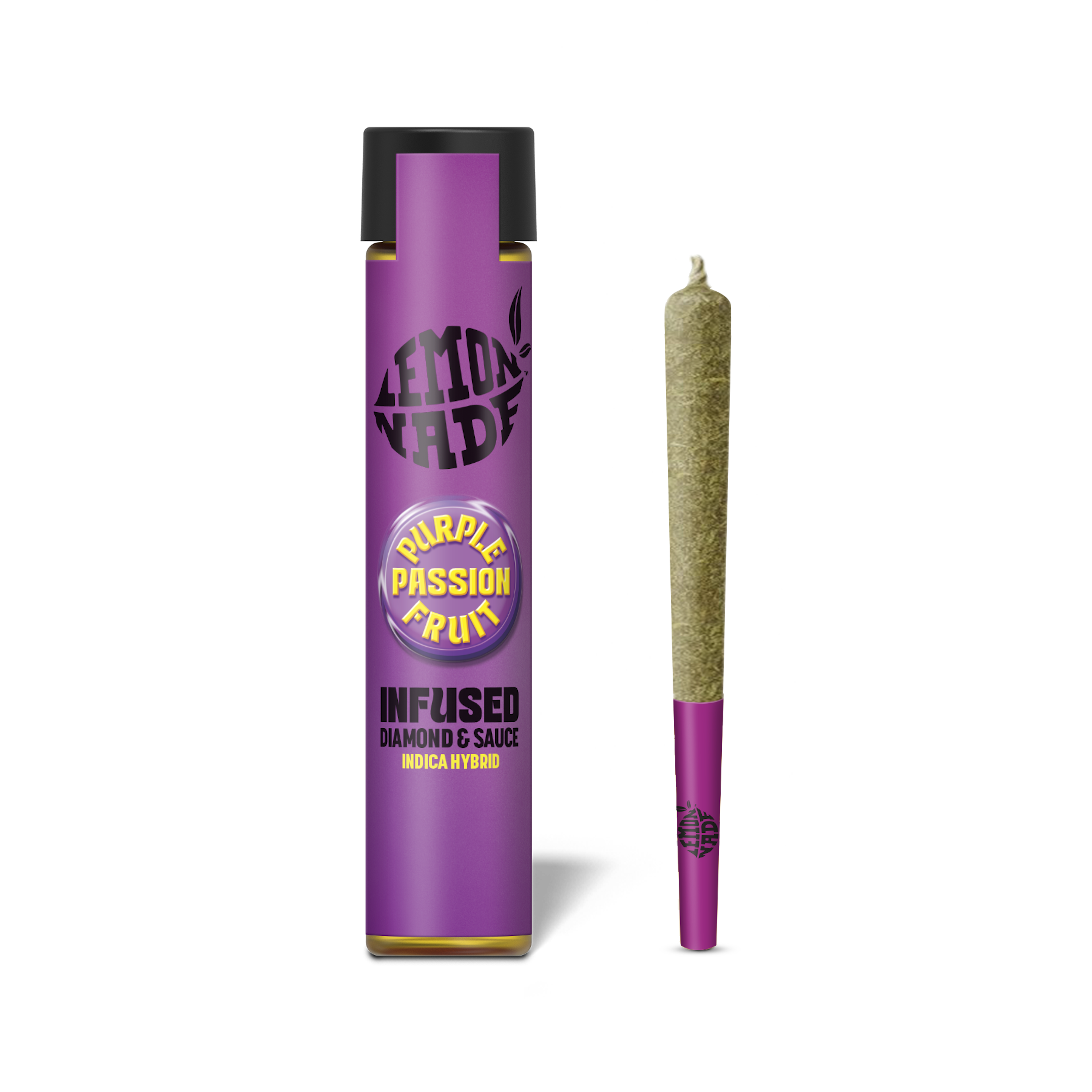 Lemonnade - Purple Passionfruit - THC - Infused - Joint - Preroll - 1g - CA