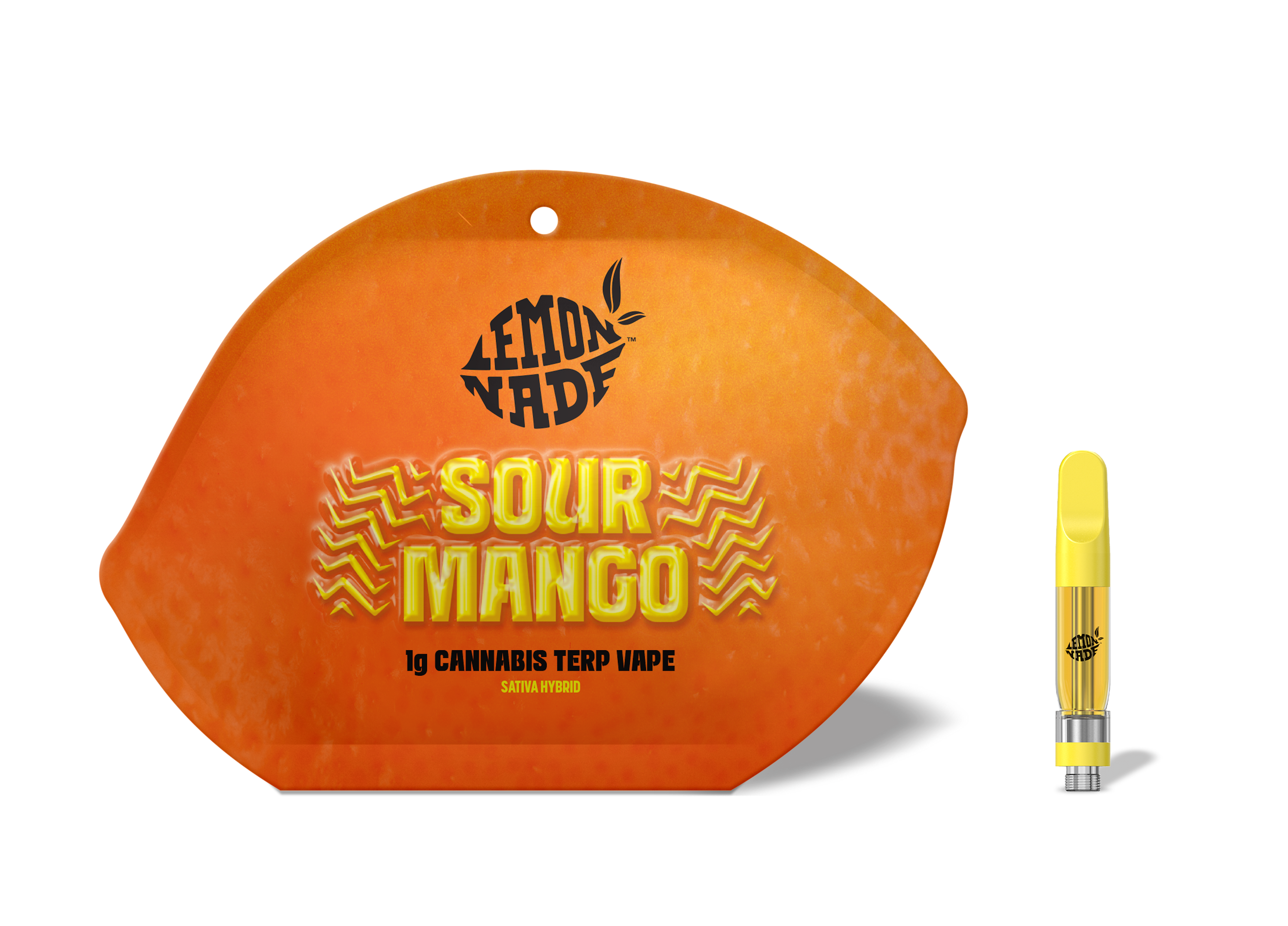 Lemonnade - Sour Mango - THC - Distillate - Cartridge - Vape - 1g - CA
