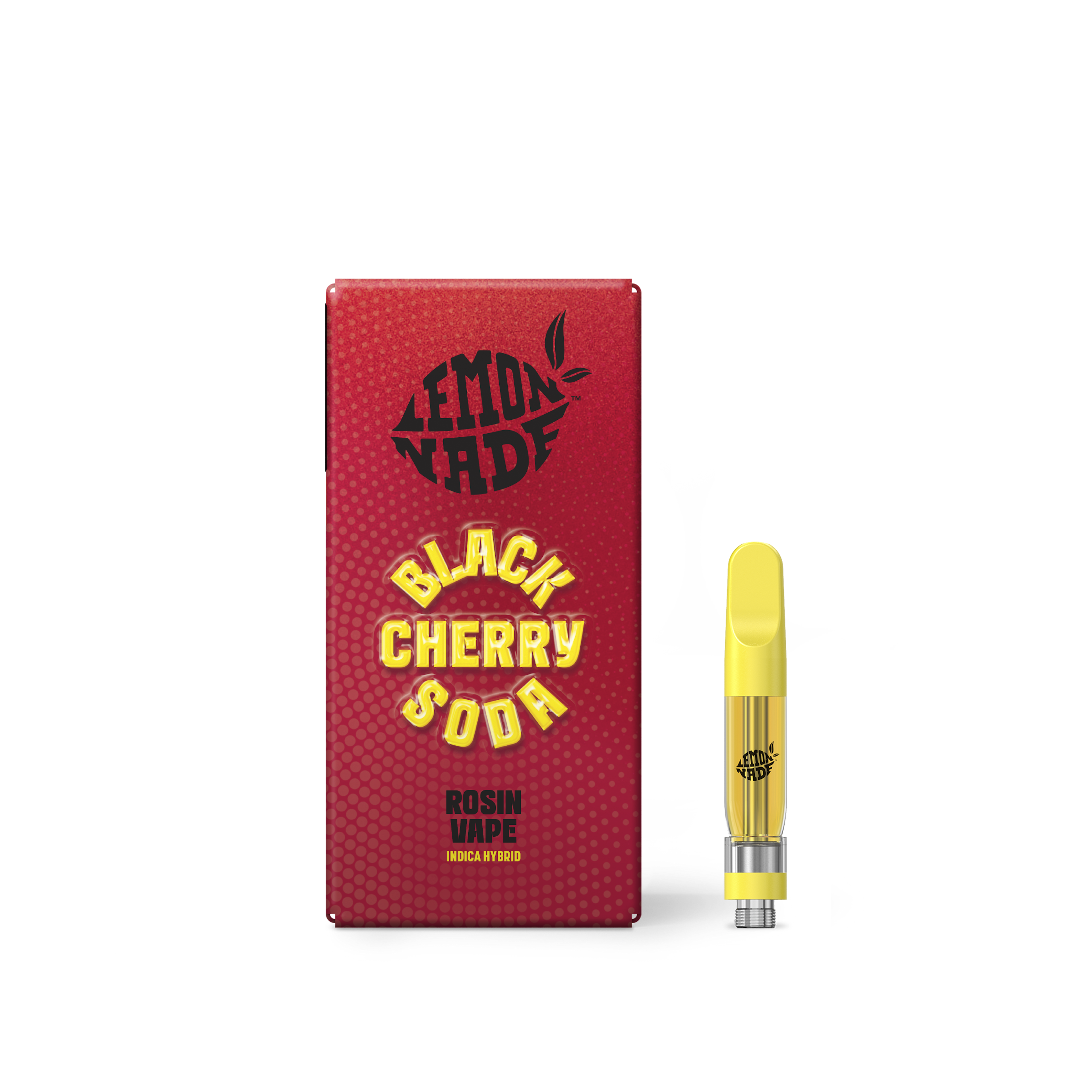 Lemonnade - Black Cherry Soda - THC - Live Rosin - Cartridge - Vape - 1g - CA