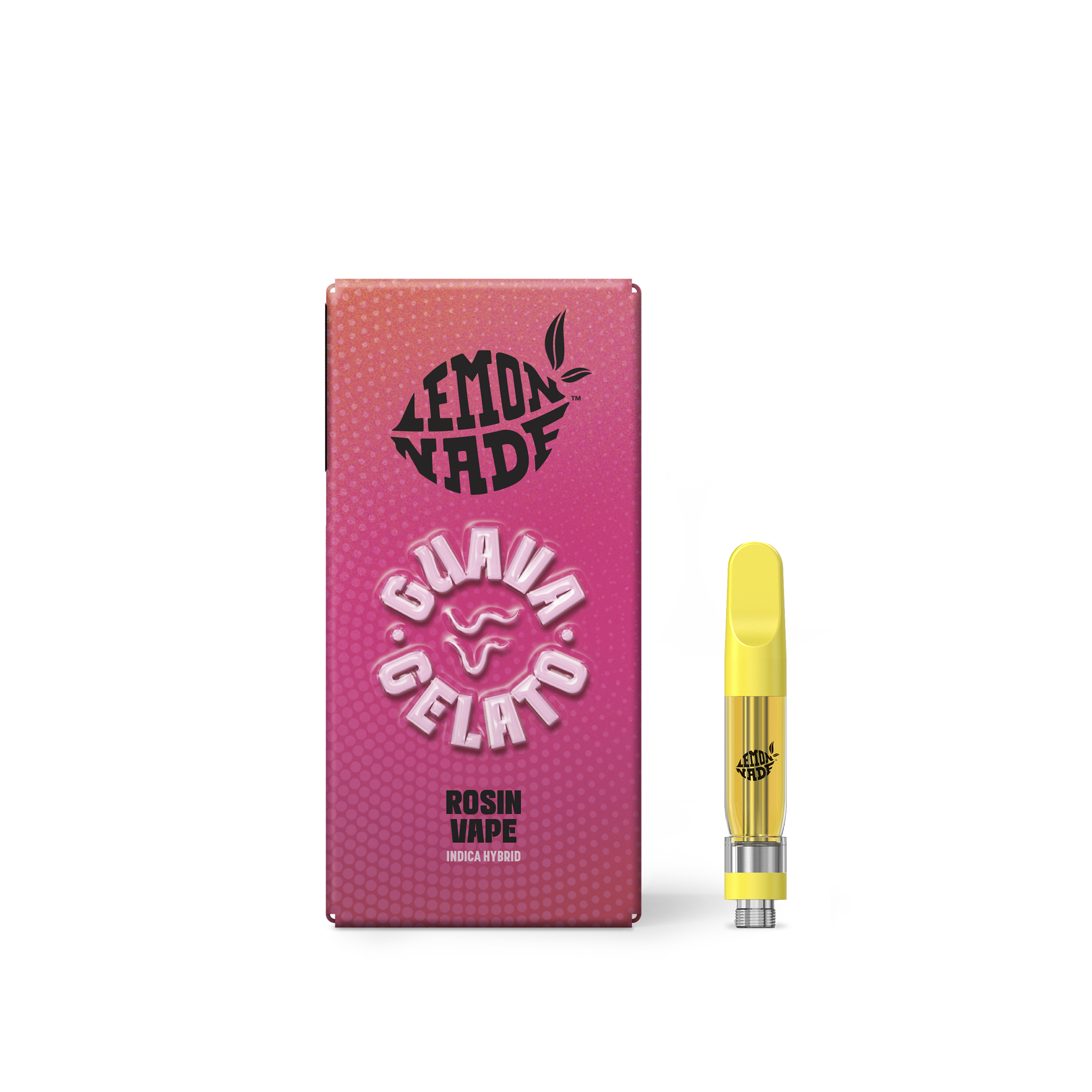 Lemonnade - Guava Gelato - THC - Live Rosin - Cartridge - Vape - 1g - CA