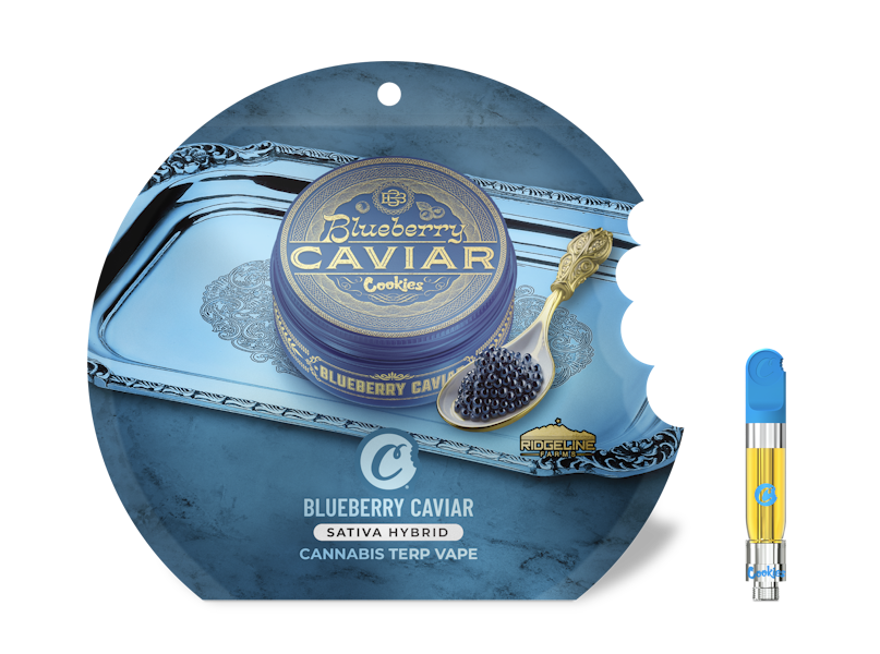 Cookies - Blueberry Caviar - THC - Vape - Canna Terp Cartridge - Vape - 1g  - CA | Vape | Cookies