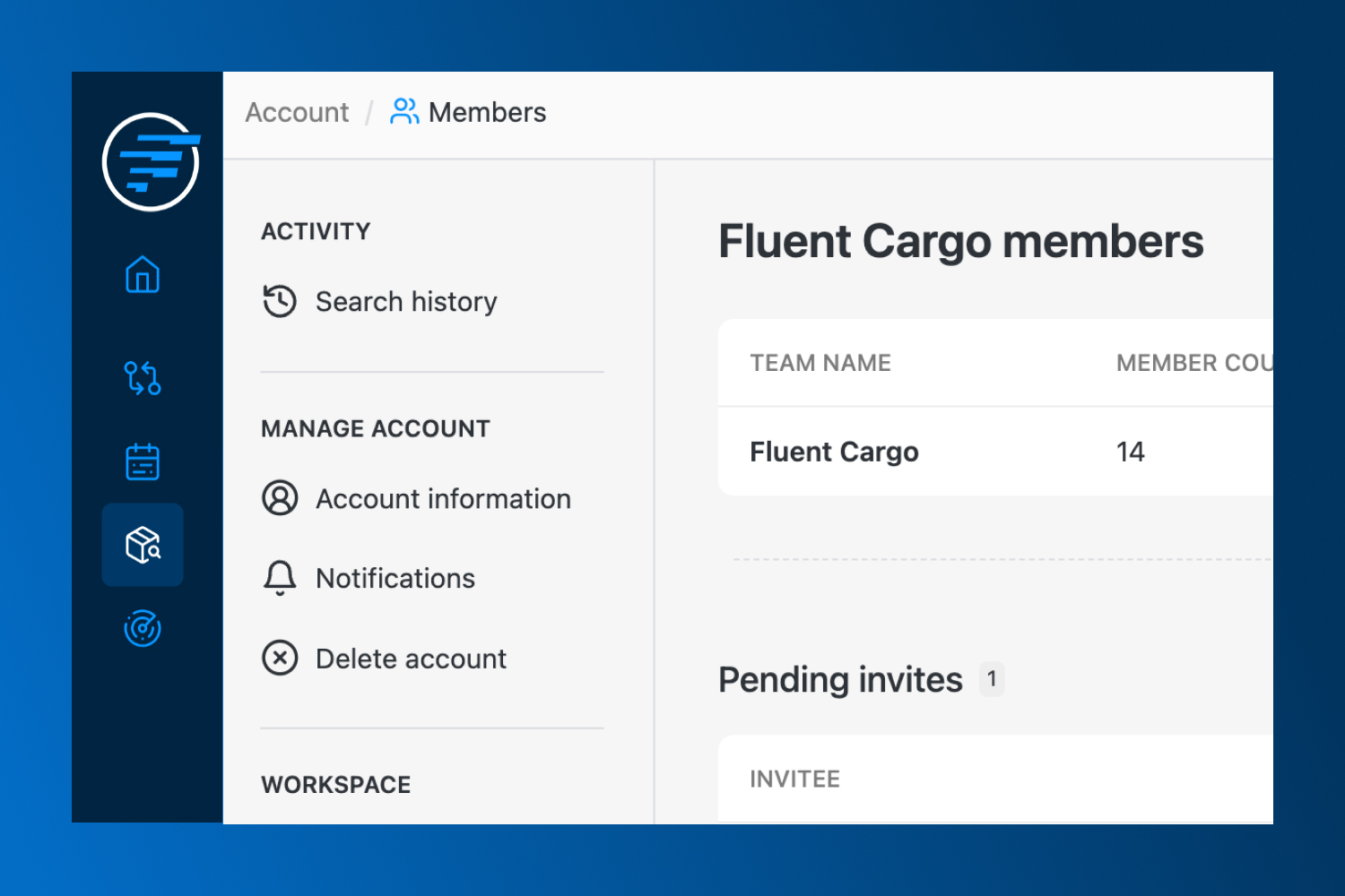 Sub account management