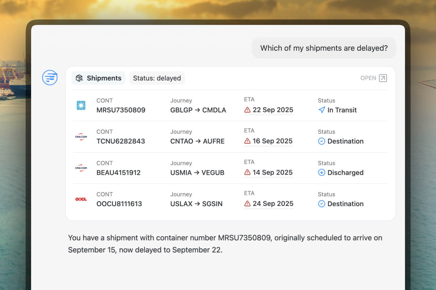 New Feature: Ask Fluent - News & Views - Fluent Cargo