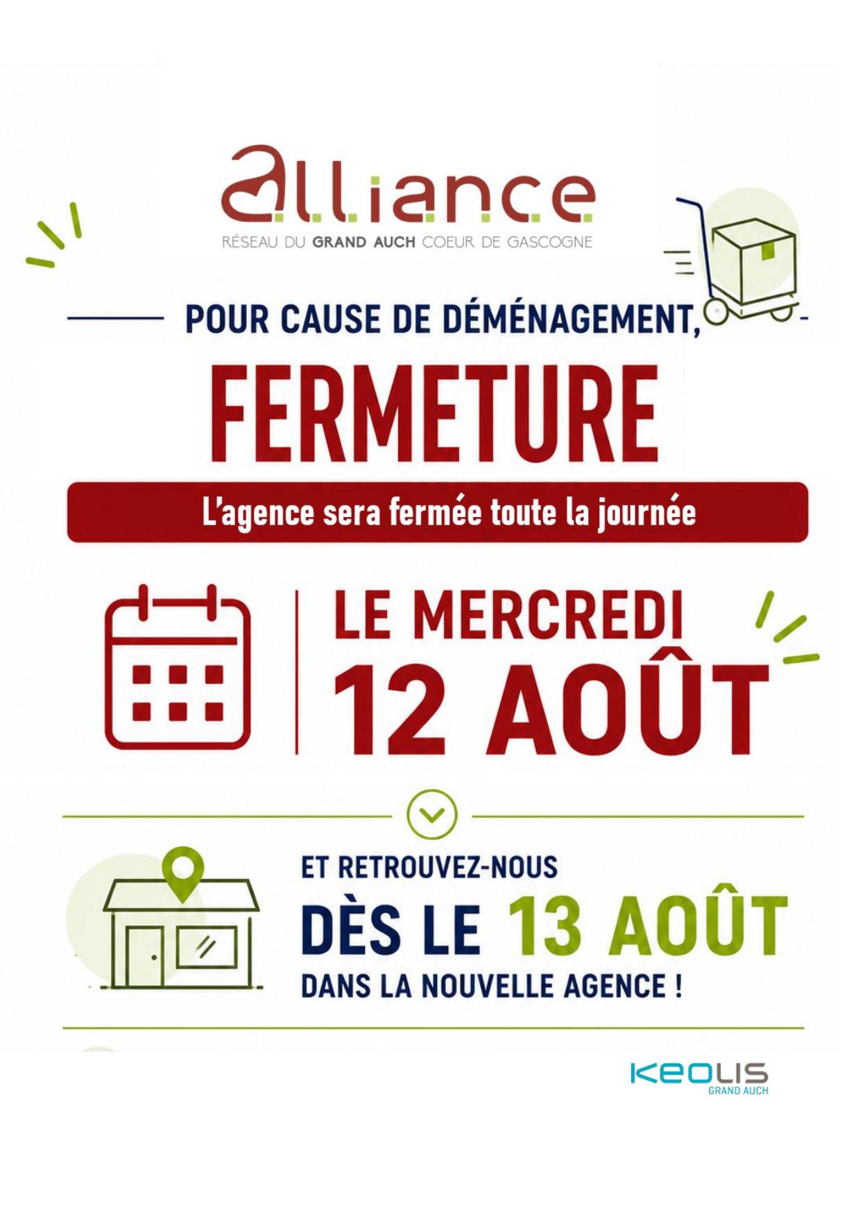 nouvelle adresse