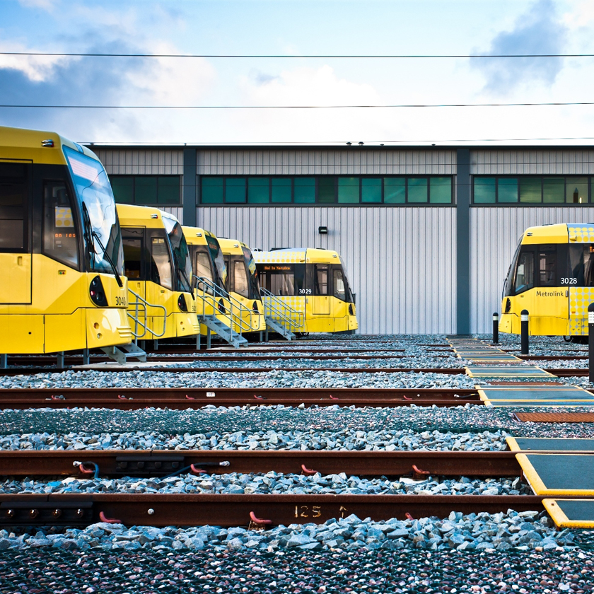 Maintenance de trams