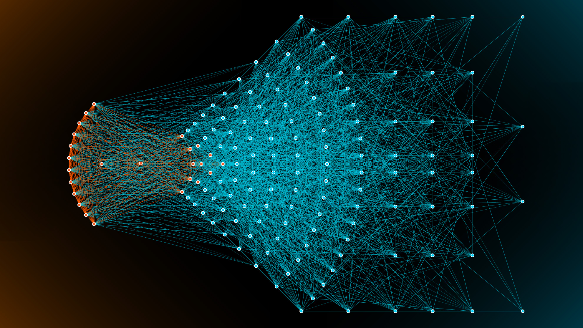 Image de réseaux neuronaux réalisé par ordinateur.