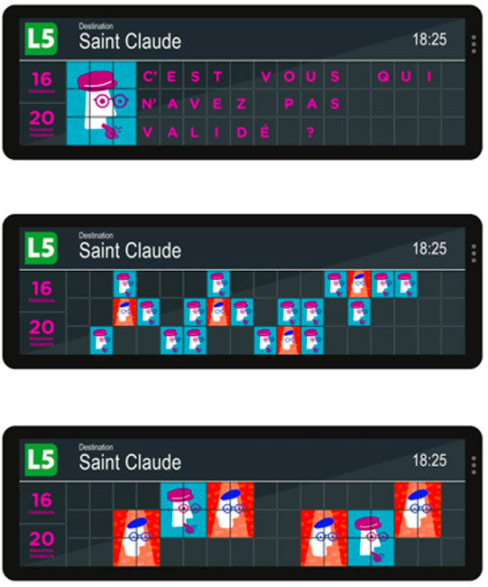 Le nudge dynamique anti-fraude testé par Keolis dans les bus de Besançon