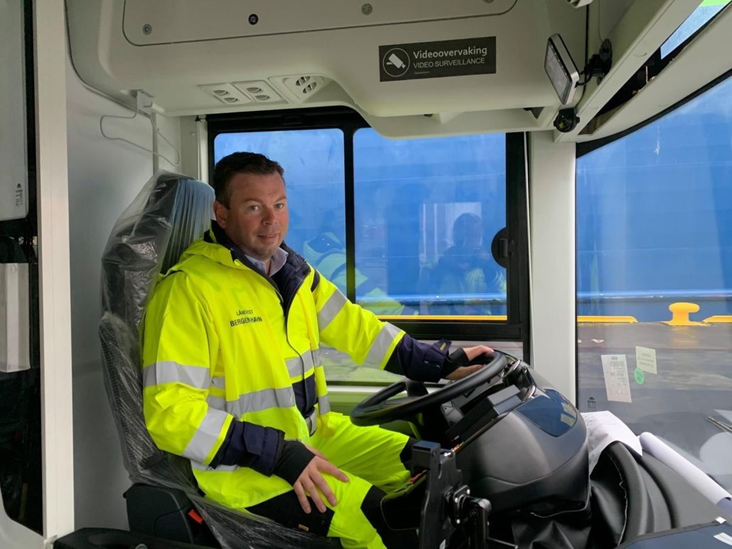 Un conducteur de bus Keolis Norge