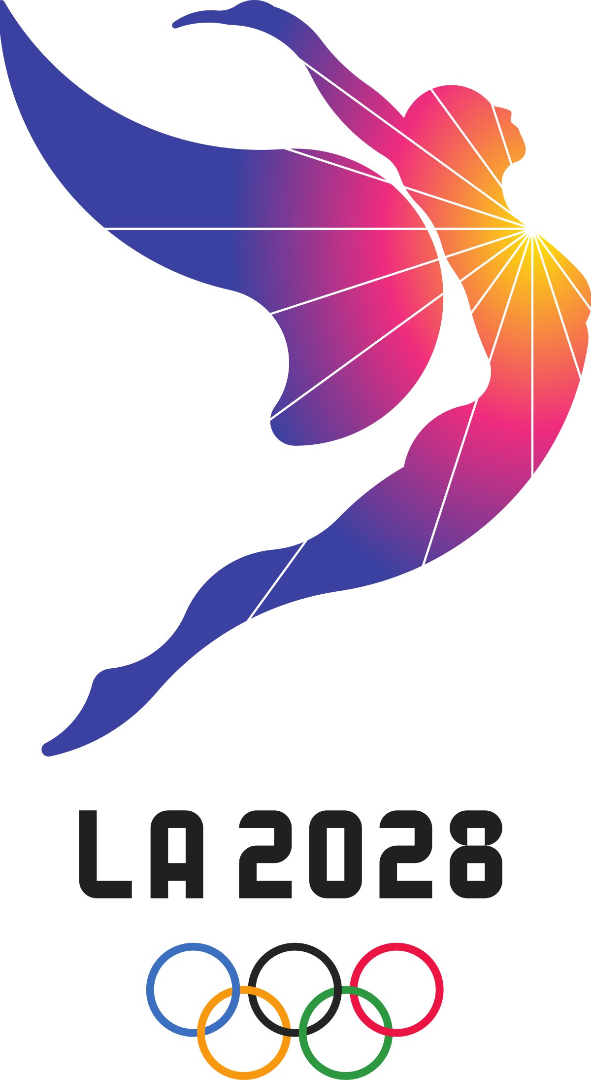 Logo des Jeux Olympiques de Los Angeles 2028