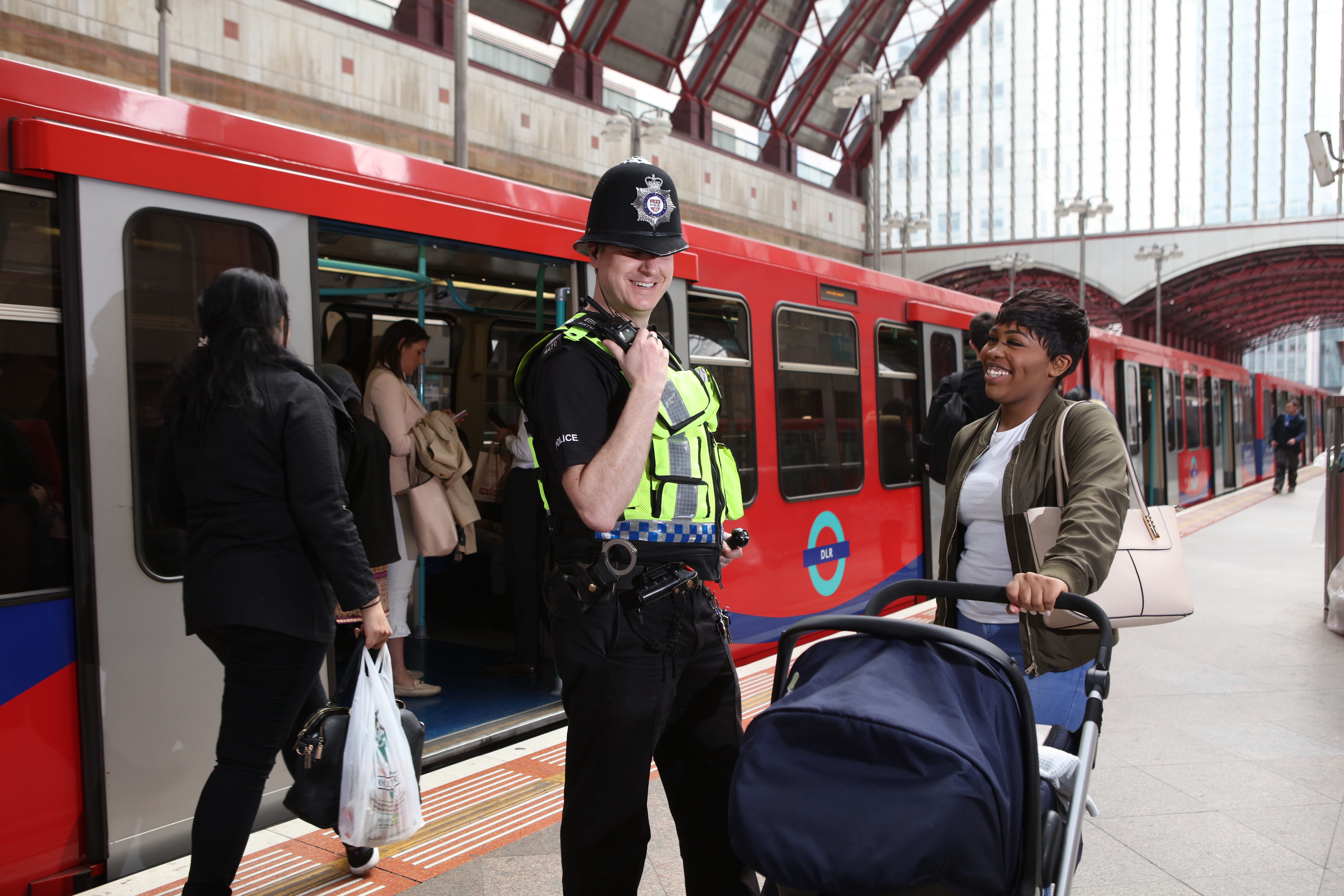 Policeman - Keolis Docklands Light Railway