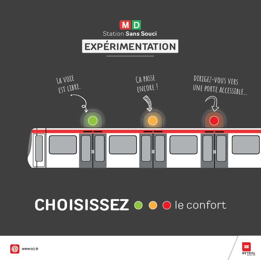 Affiche d'information voyageur