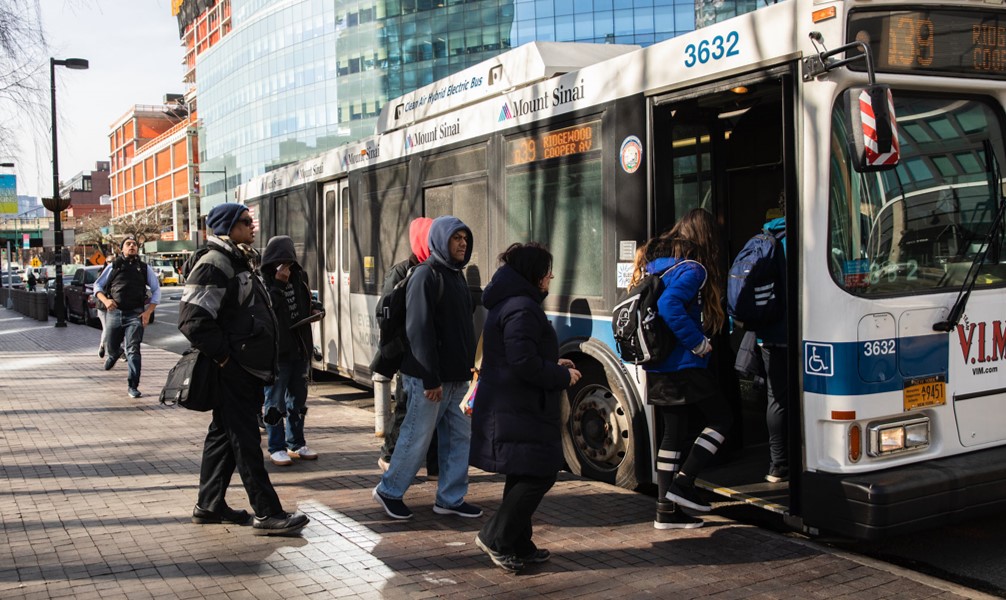 Information d’affluence dans les bus en temps réel à New-York