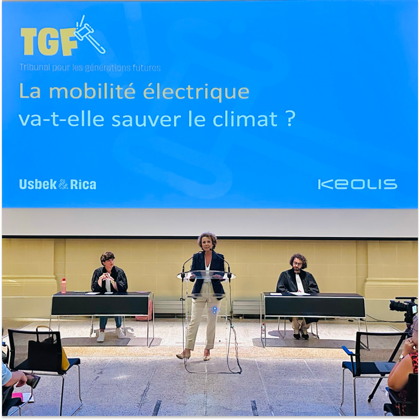 Lancement des « Tribunaux pour la mobilit�é des générations futures » de Keolis