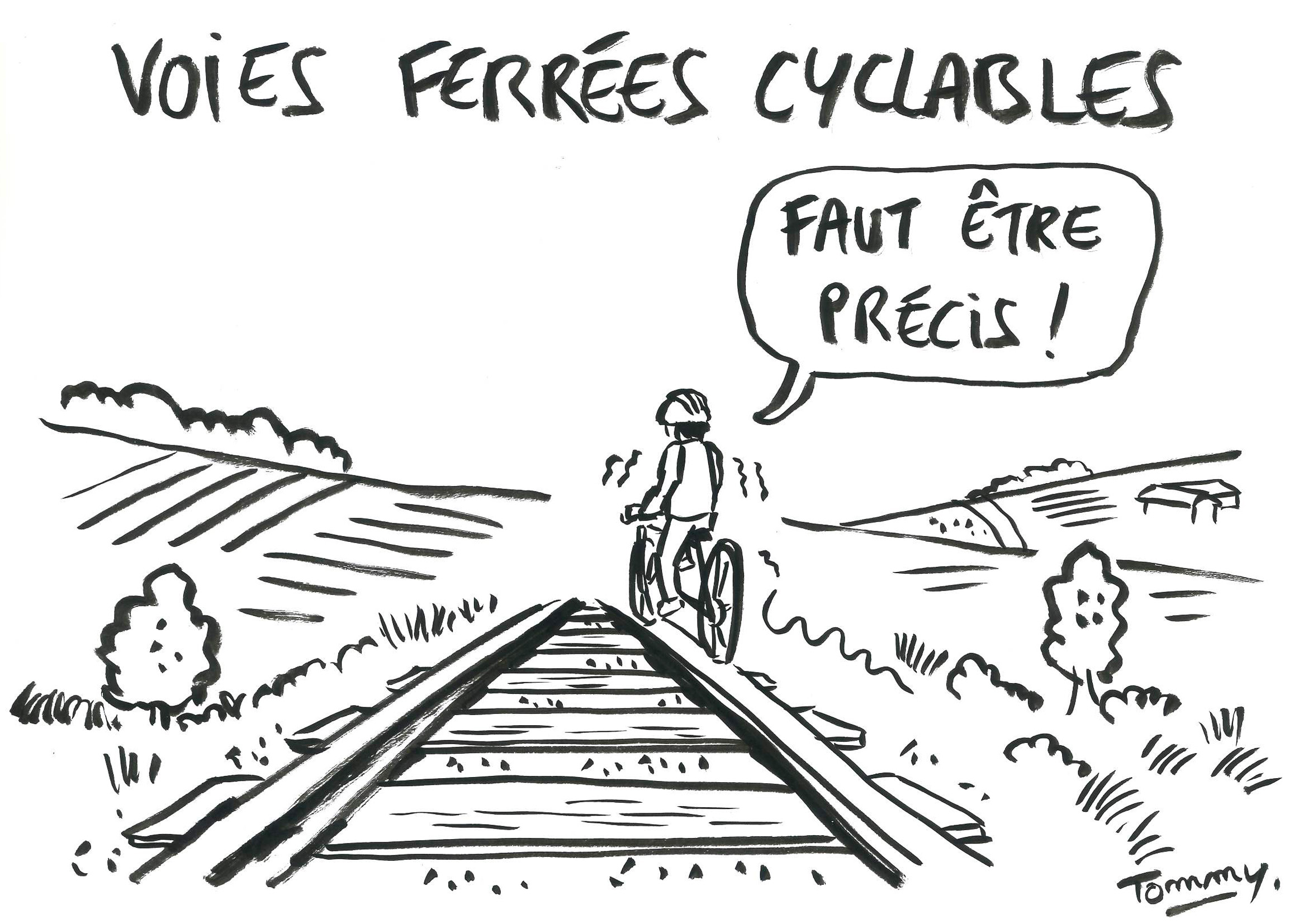 Bike-friendly railroads