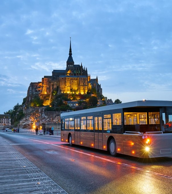 Keolis opère la navette vers le Mont-Saint-Michel