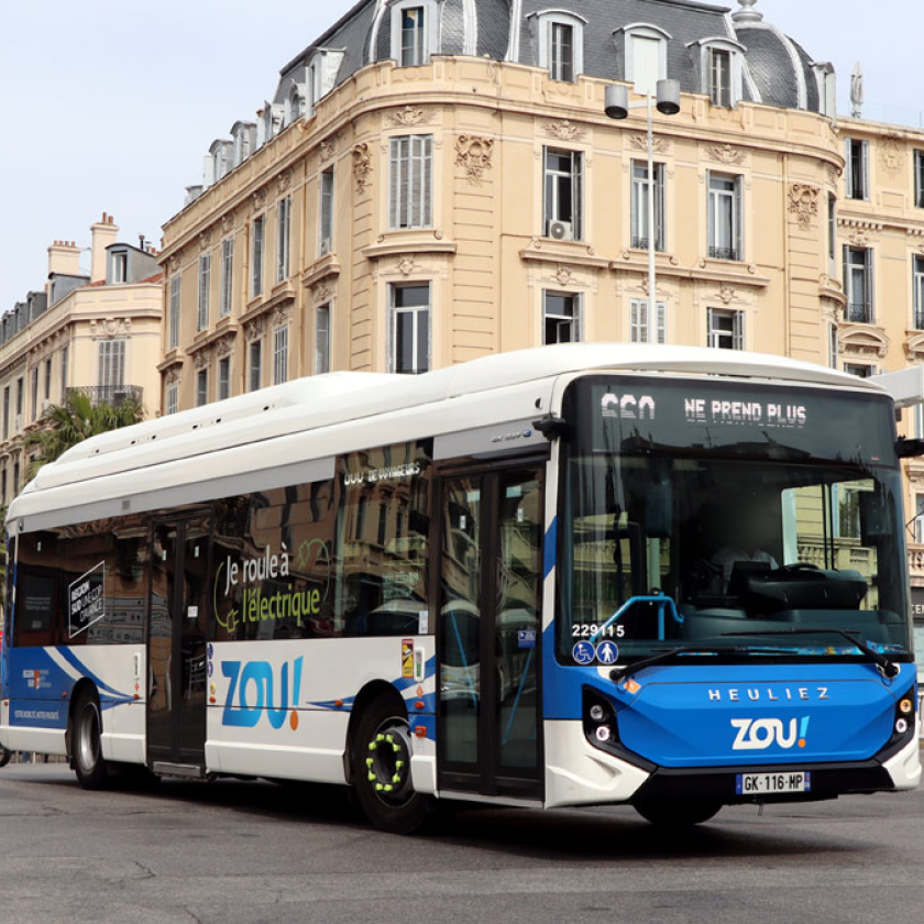 Keolis Alpes-Maritimes a lancé l'électrification des 19 lignes de bus qu'elle exploite dans la région.