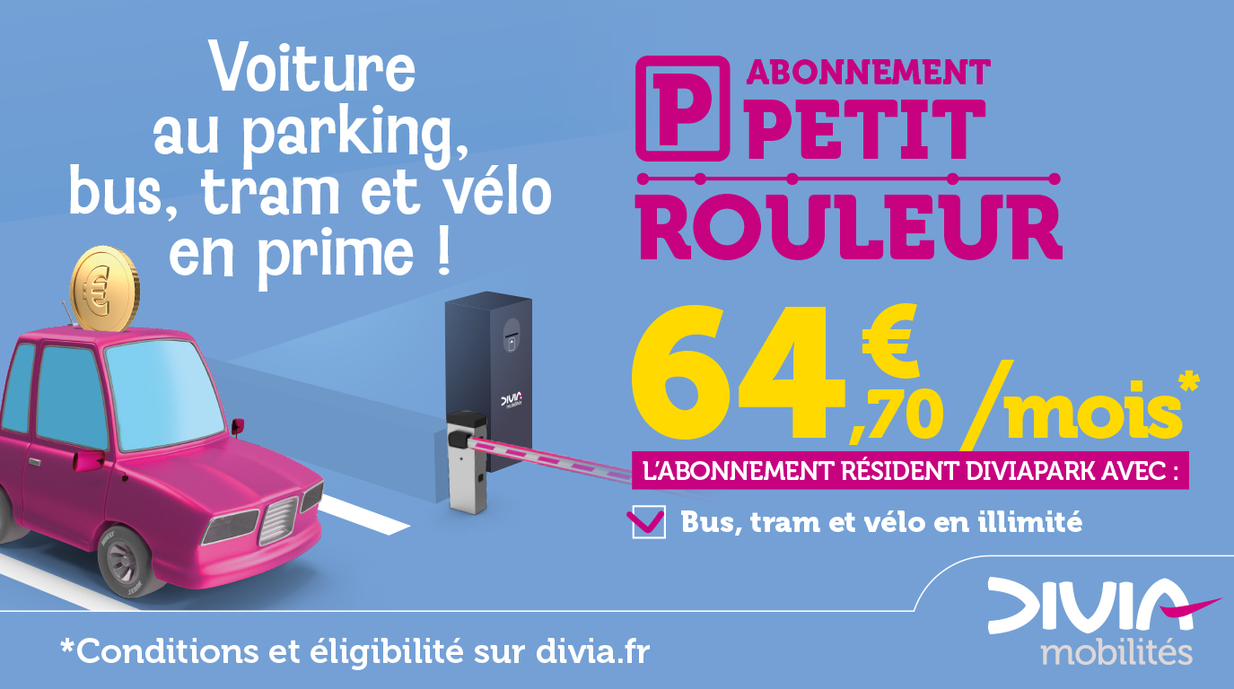 Affiche promotionnelle abonnement Petit Rouleur