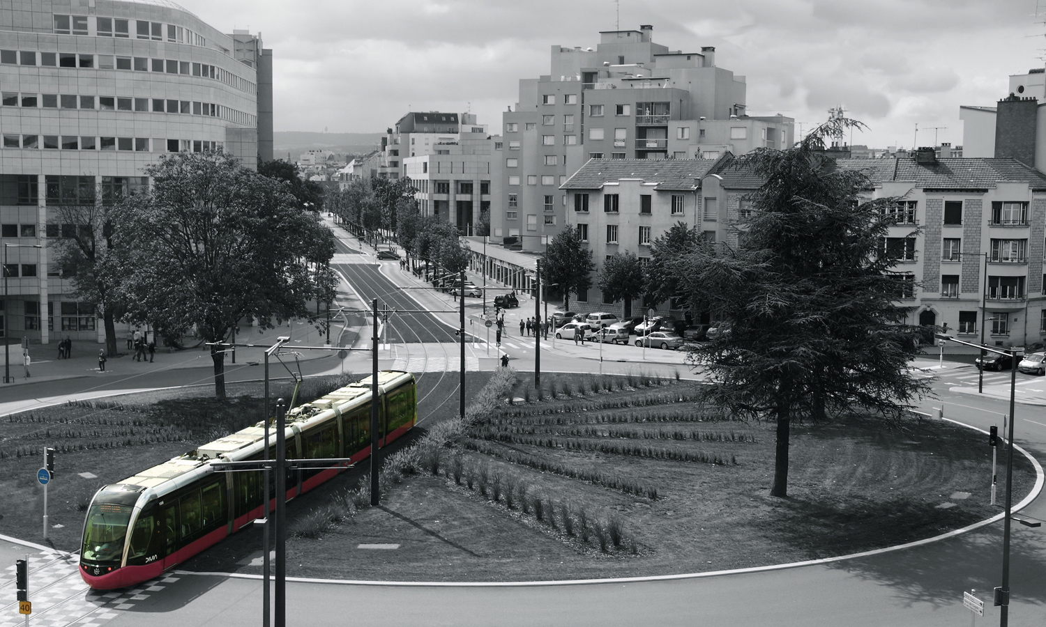 Tramway de la ville de Dijon