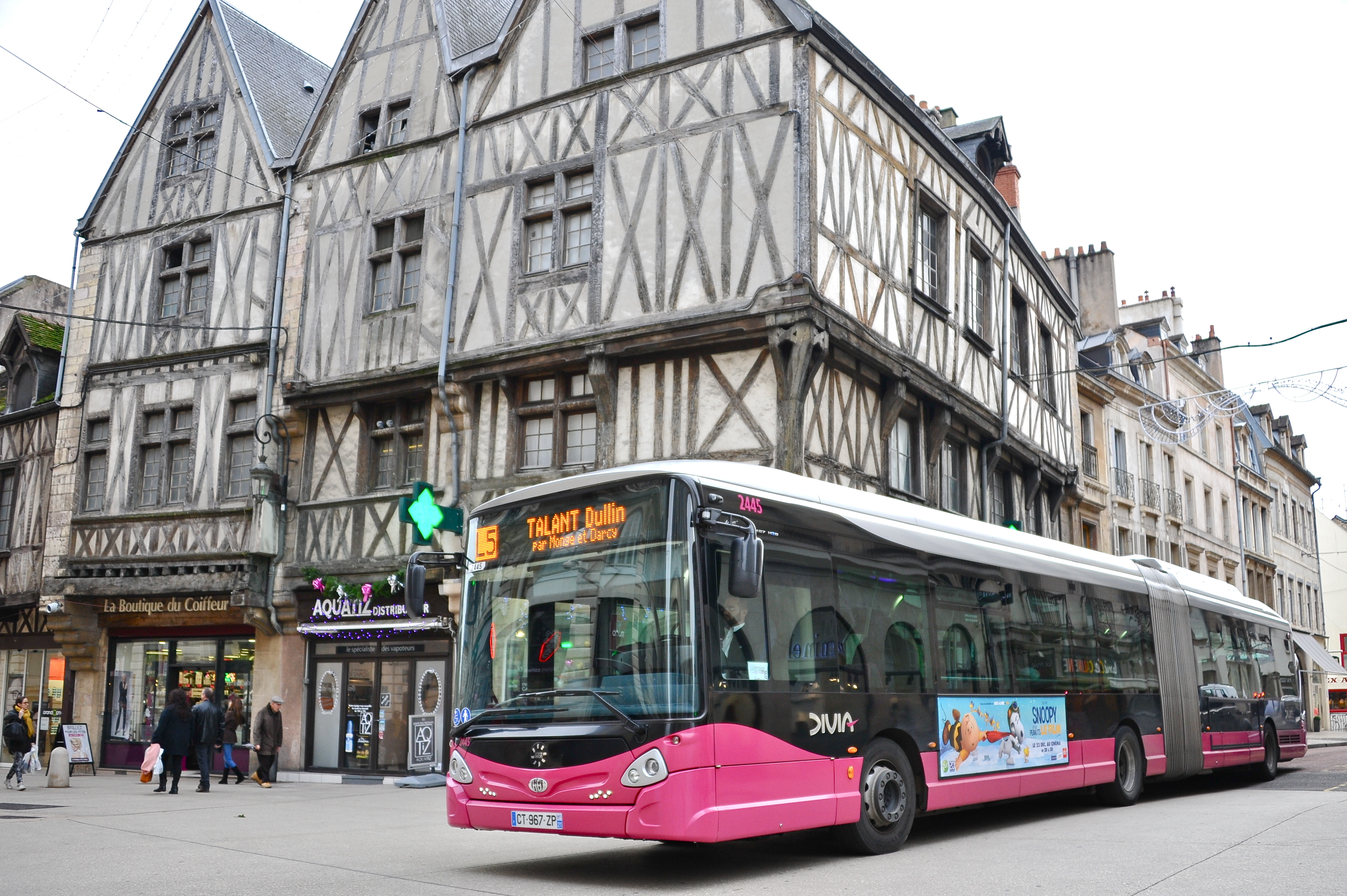 DiviaMobilités bus in Dijon
