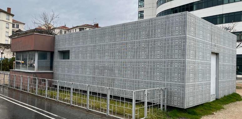 Sous-station de tramway « Ilôt MILLON" située à Part-Dieu Sud, où la technologie de Leviathan Dynamics a été expérimentée.