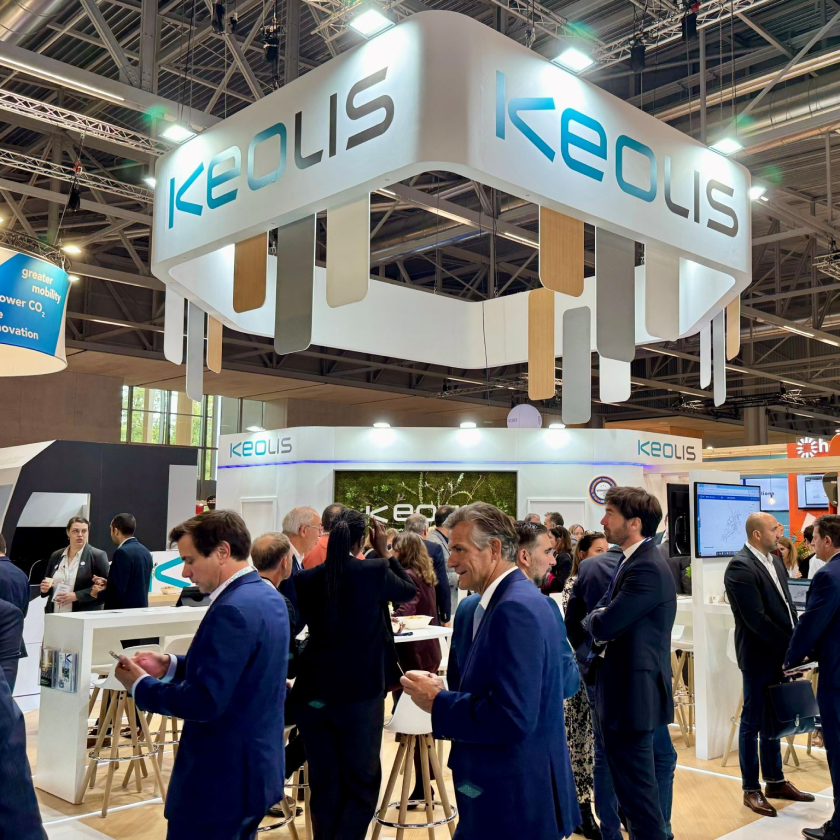 photo du stand Keolis à l'EUMO 2024