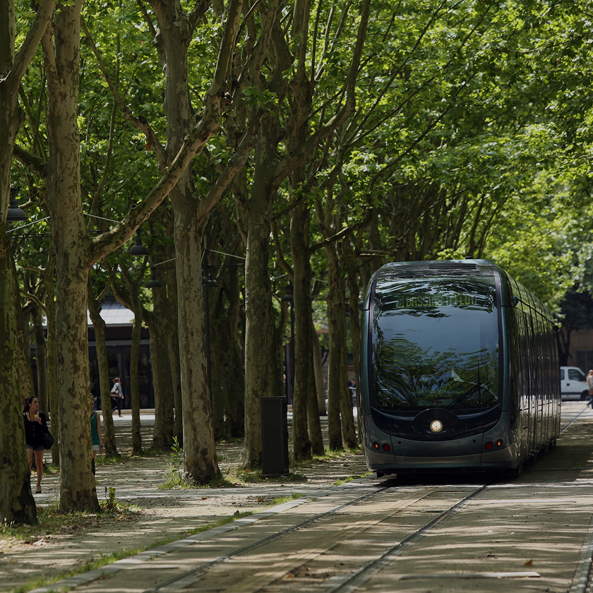 photo du tramway de Bordeaux, réseau TBM