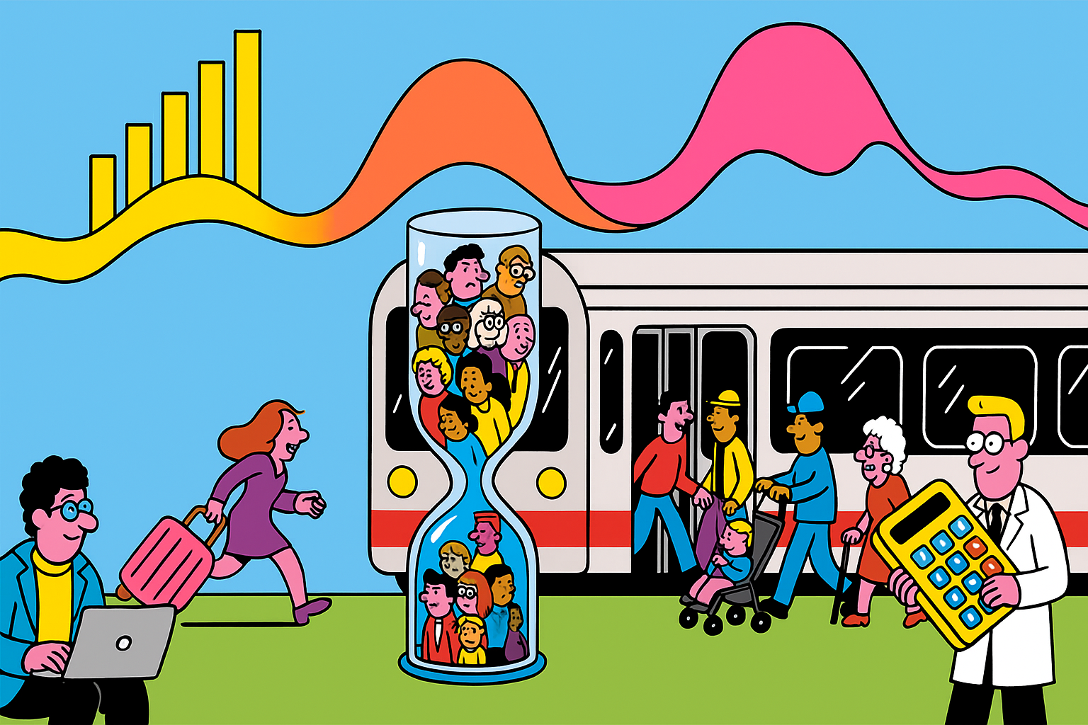 Hyderabad's metro system, spanning 69 kilometers across three automated lines, serves more than 500,000 passengers daily.