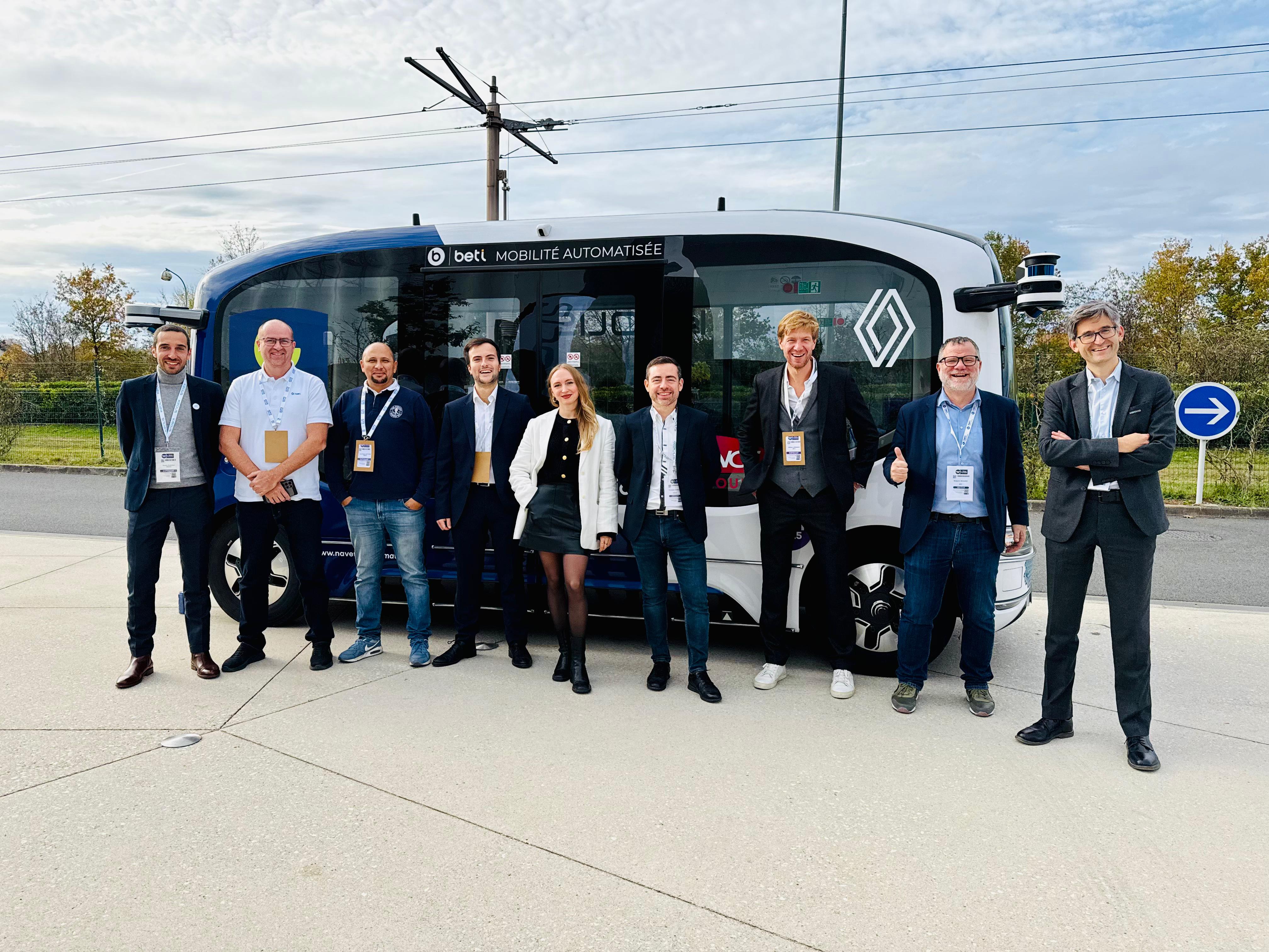 success of the autonomous vehicle demonstration at RNTP 2025 (France) success of the autonomous vehicle demonstration at RNTP 2025 (France)