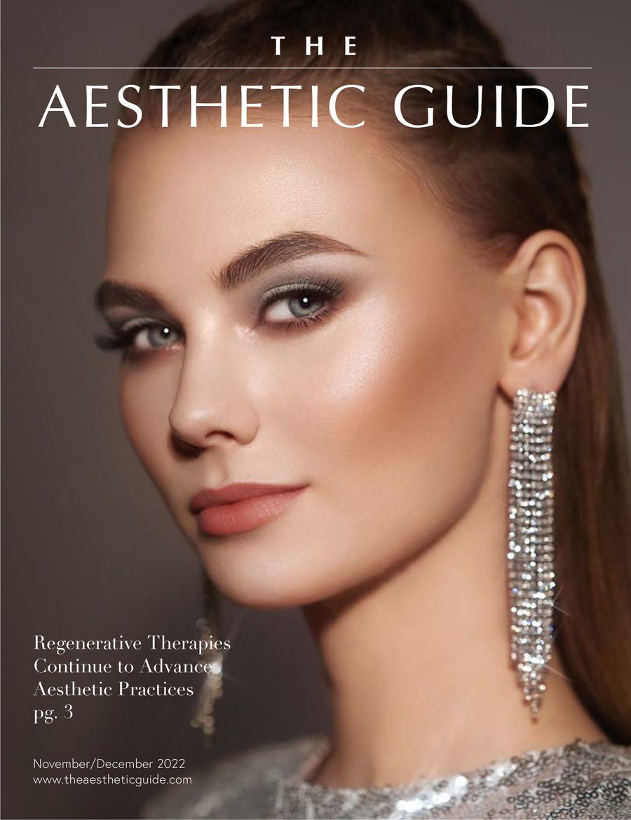 Magazine cover of The Aesthetic Guide for November 2022