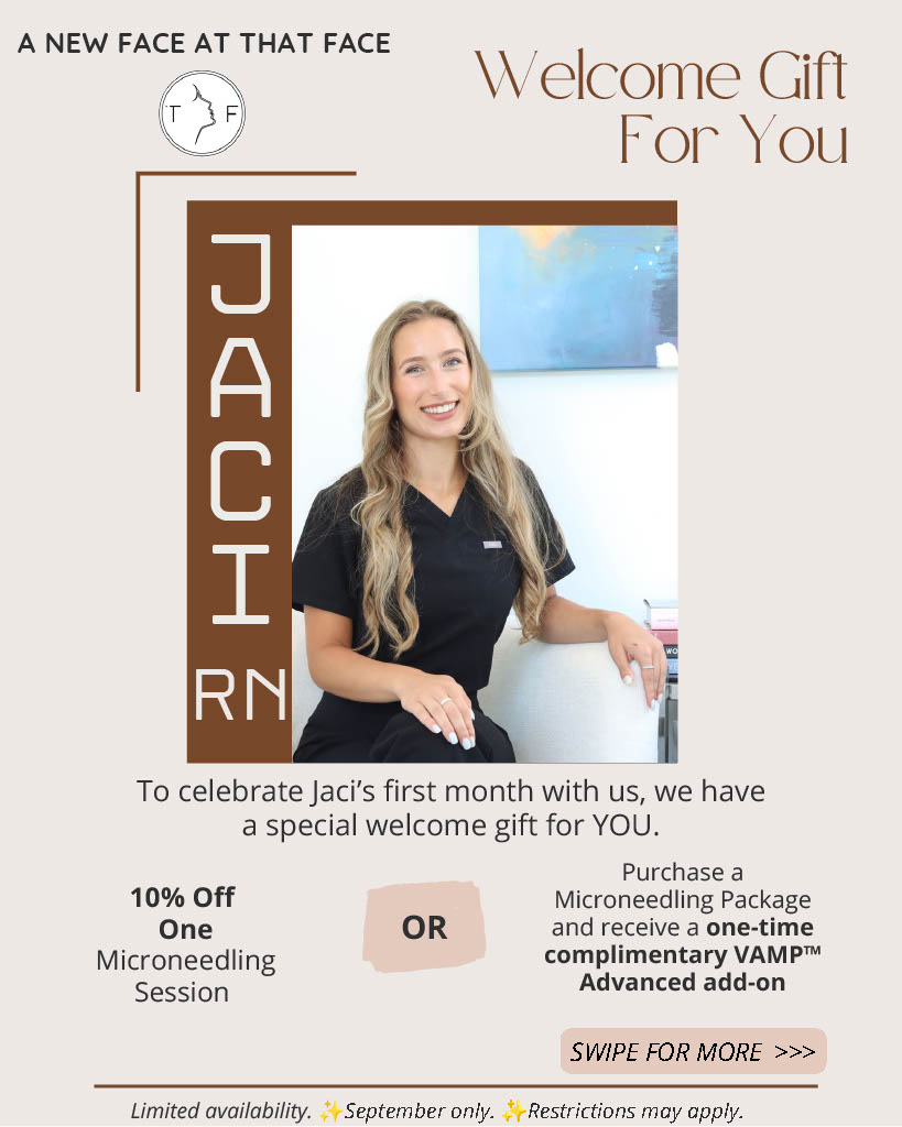 New Face at That Face flyer