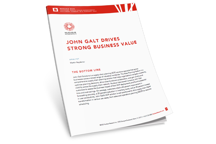 John Galt Drives Strong Business Value - Nucleus Report