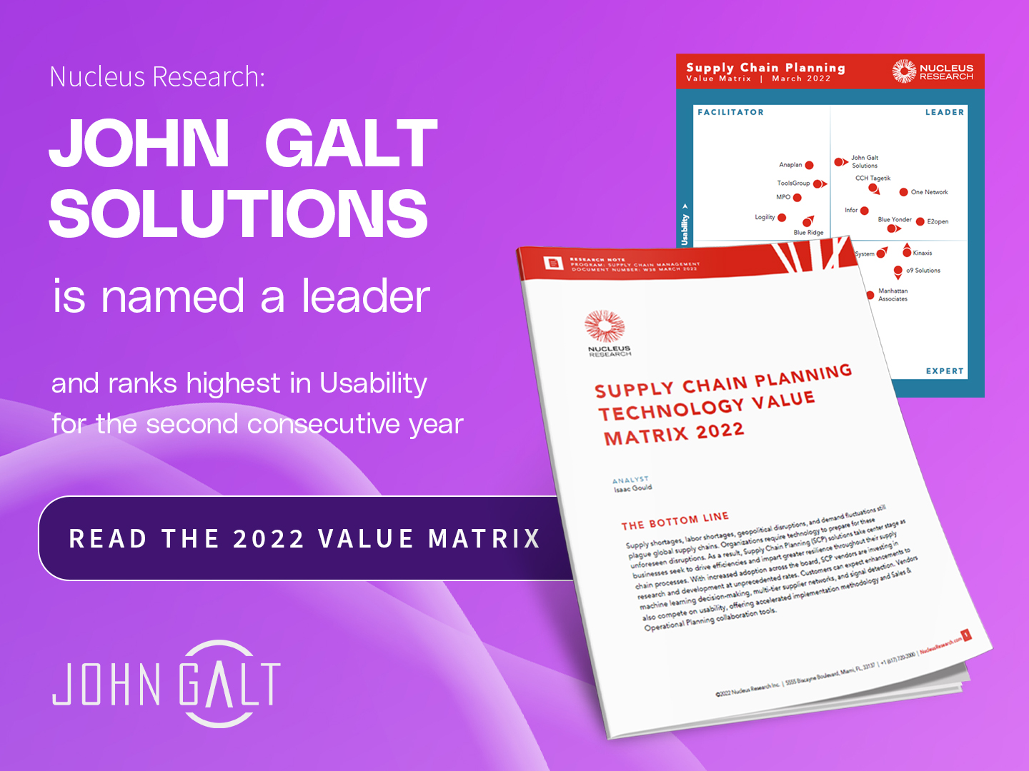 Nucleus Research Supply Chain Planning Technology Value Matrix 2022 Thumbnail