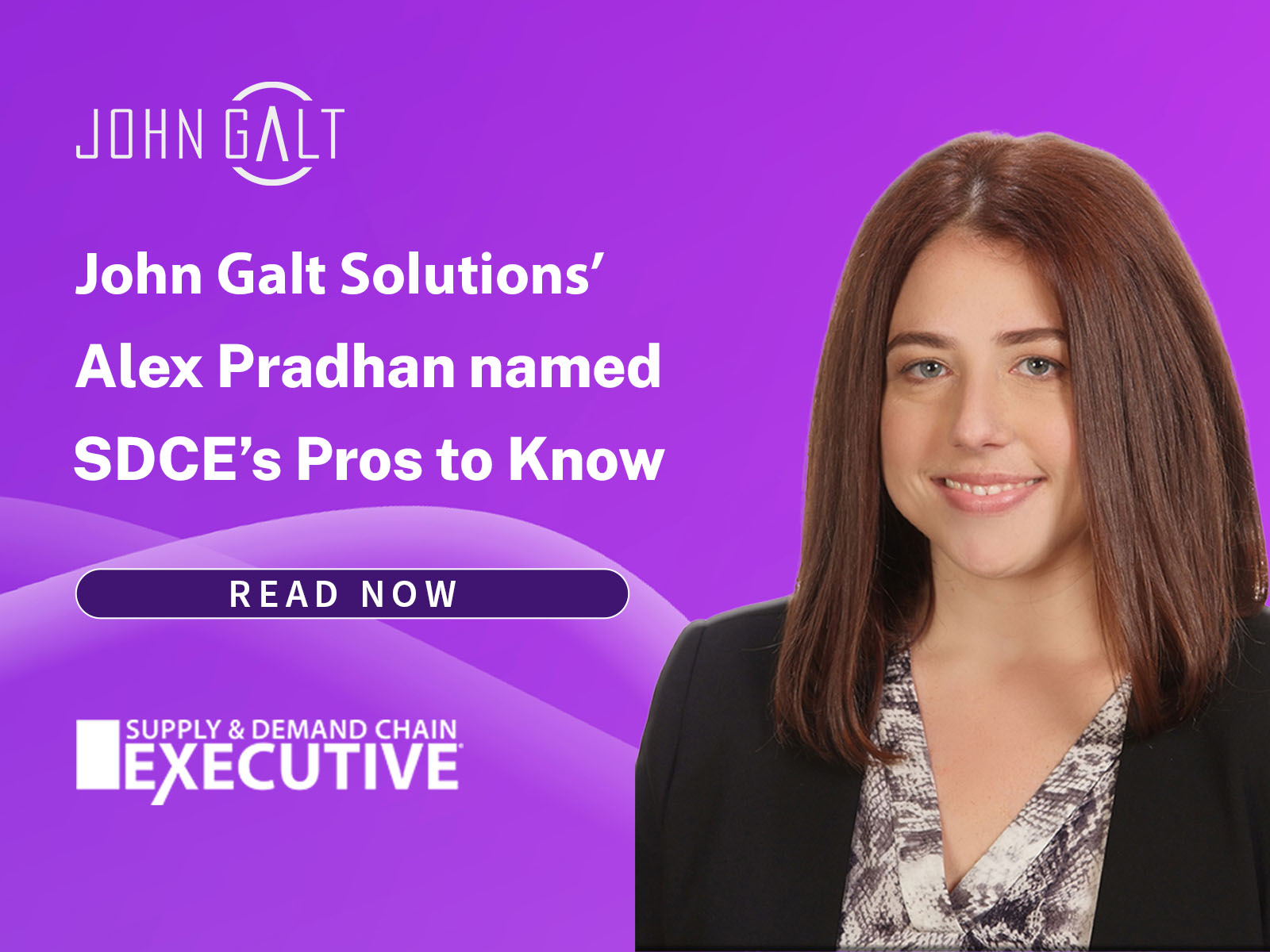Supply and Demand Chain Executive Honors John Galt Solutions' Alex Pradhan With 2022 Pros to Know Award  Thumbnail