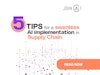5 Tips for a Seamless AI Implementation in Supply Chain Thumbnail