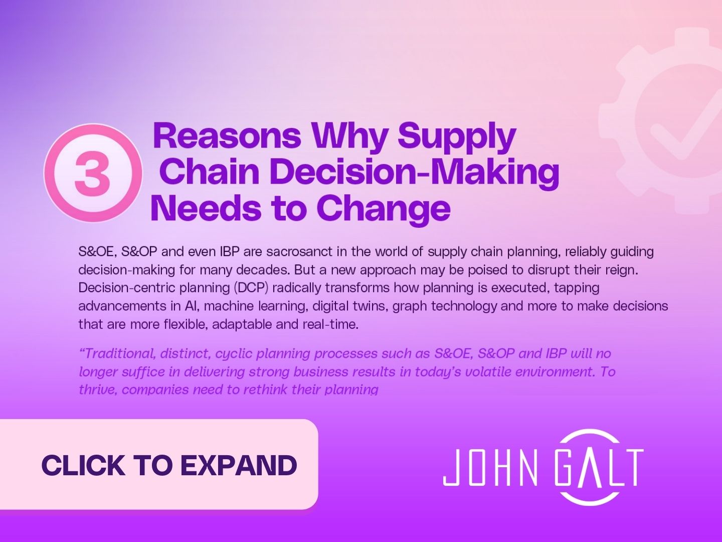 3 Reasons Why Supply Chain Decision-Making Needs to Change Thumbnail