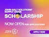 John Galt Solutions’ Supply Chain Scholarship Now Open for Applications Thumbnail