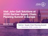 Discover the Fastest Way to Unlock Supply Chain Value with John Galt Solutions at the 2025 Gartner Supply Chain Planning Summit in Europe Thumbnail