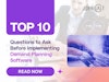 Top 10 Questions to Ask Before Implementing Demand Planning Software Thumbnail