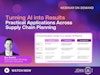 3 Types of AI Functionality in Supply Chain Planning Thumbnail