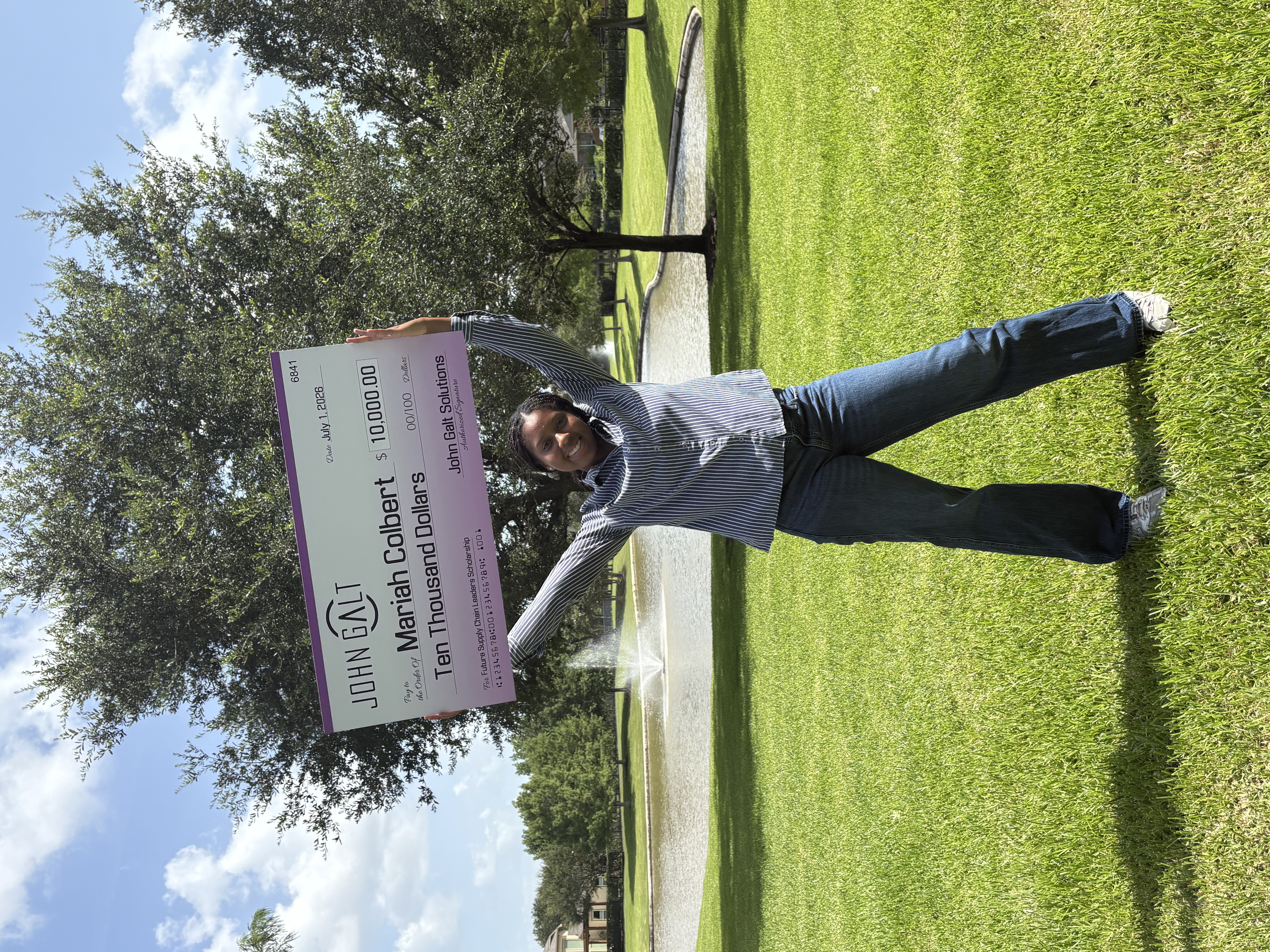 Mariah Colbert 2026 Spring Scholarship Winner